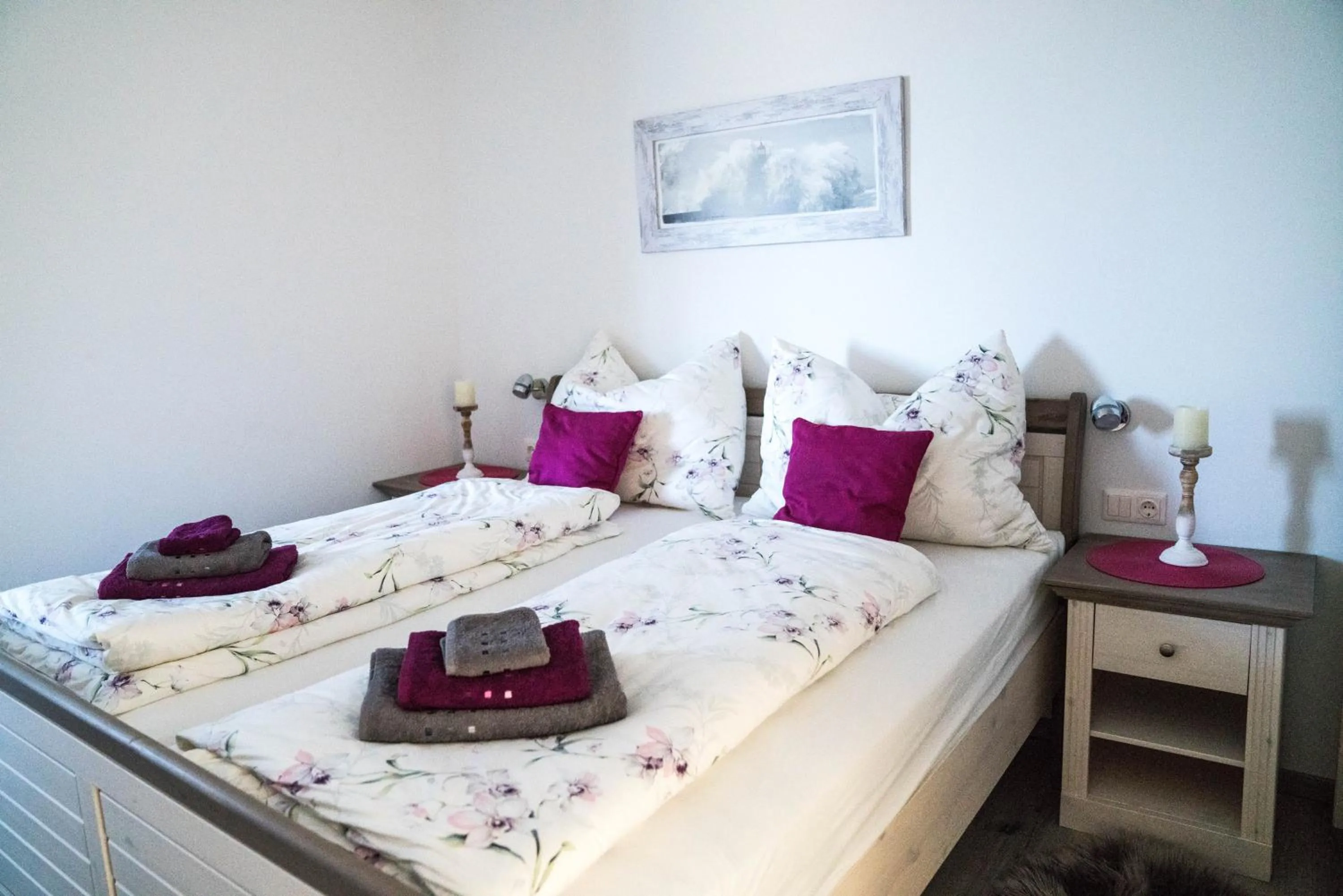 Bed in Pension & Restaurant La Amalia