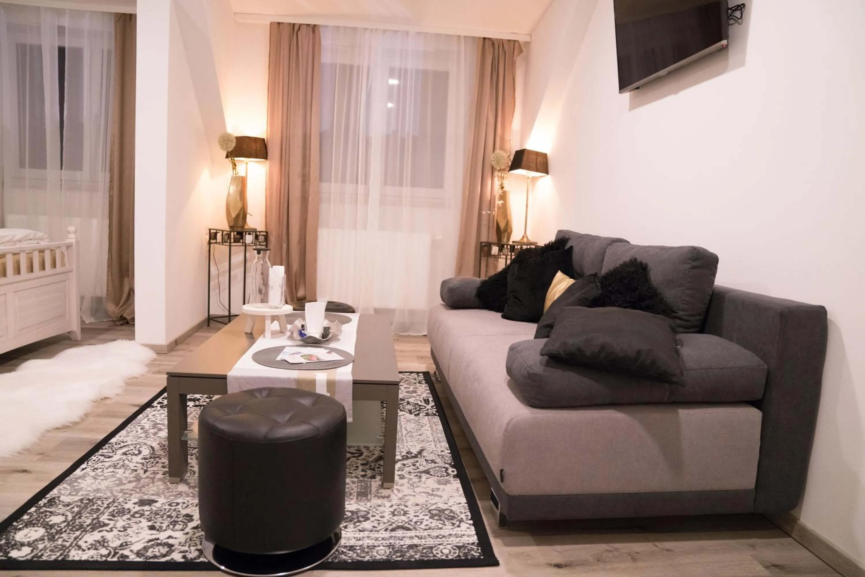 Bed in Pension & Restaurant La Amalia