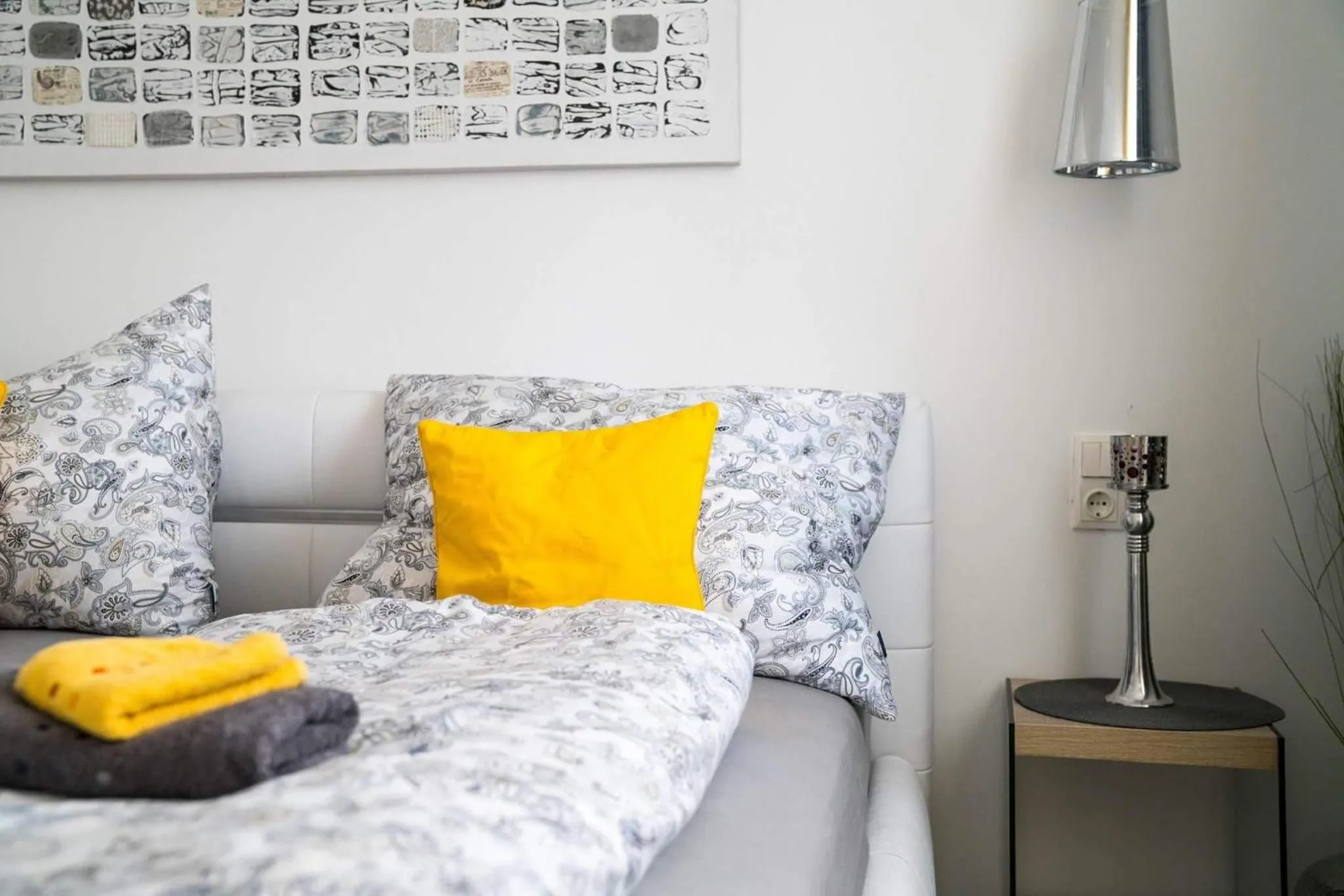 Bed in Pension & Restaurant La Amalia