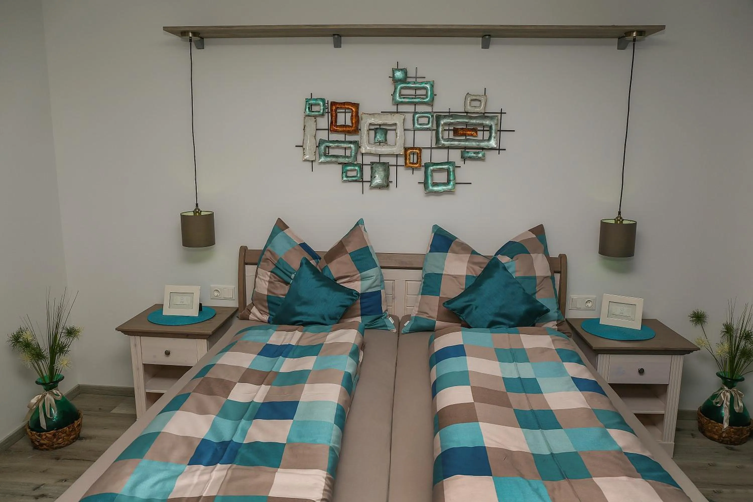 Decorative detail, Bed in Pension & Restaurant La Amalia