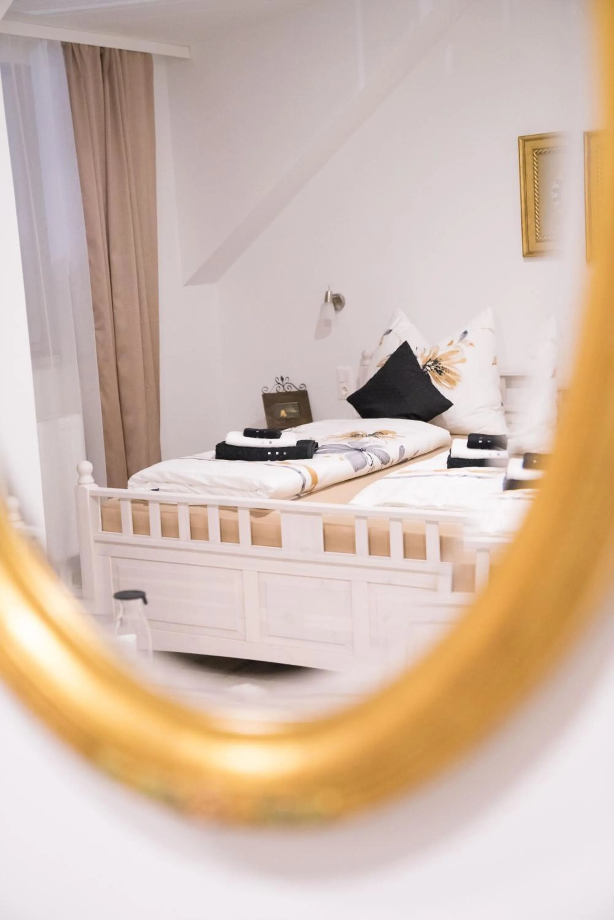 Bed in Pension & Restaurant La Amalia