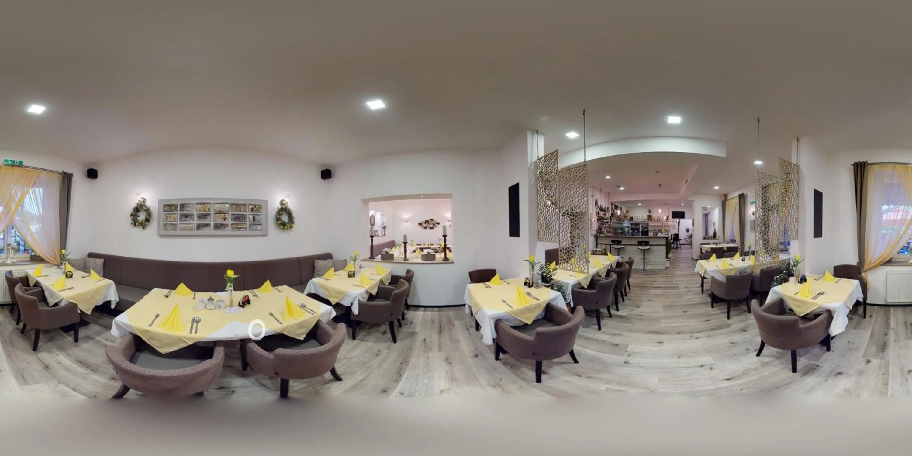 Decorative detail in Pension & Restaurant La Amalia