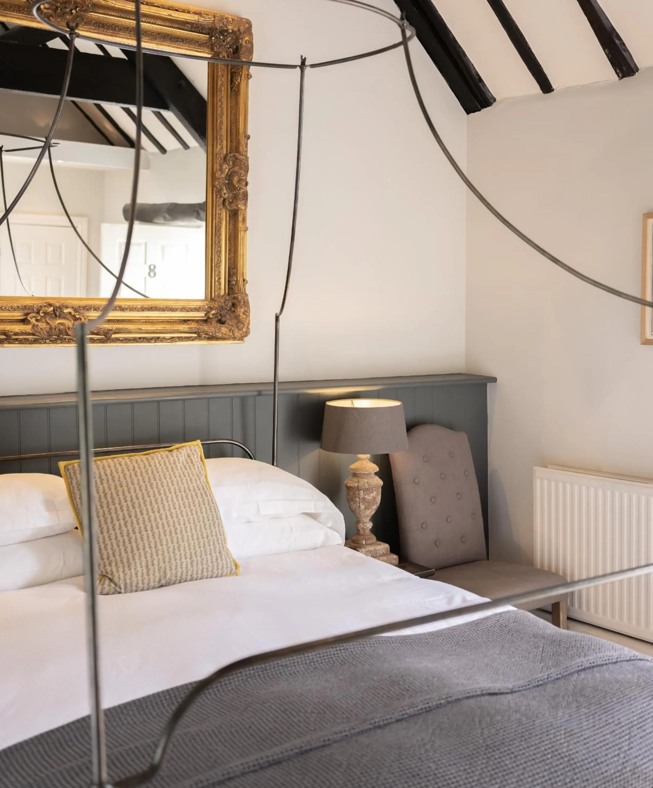 Bedroom, Bed in New Inn at Coln