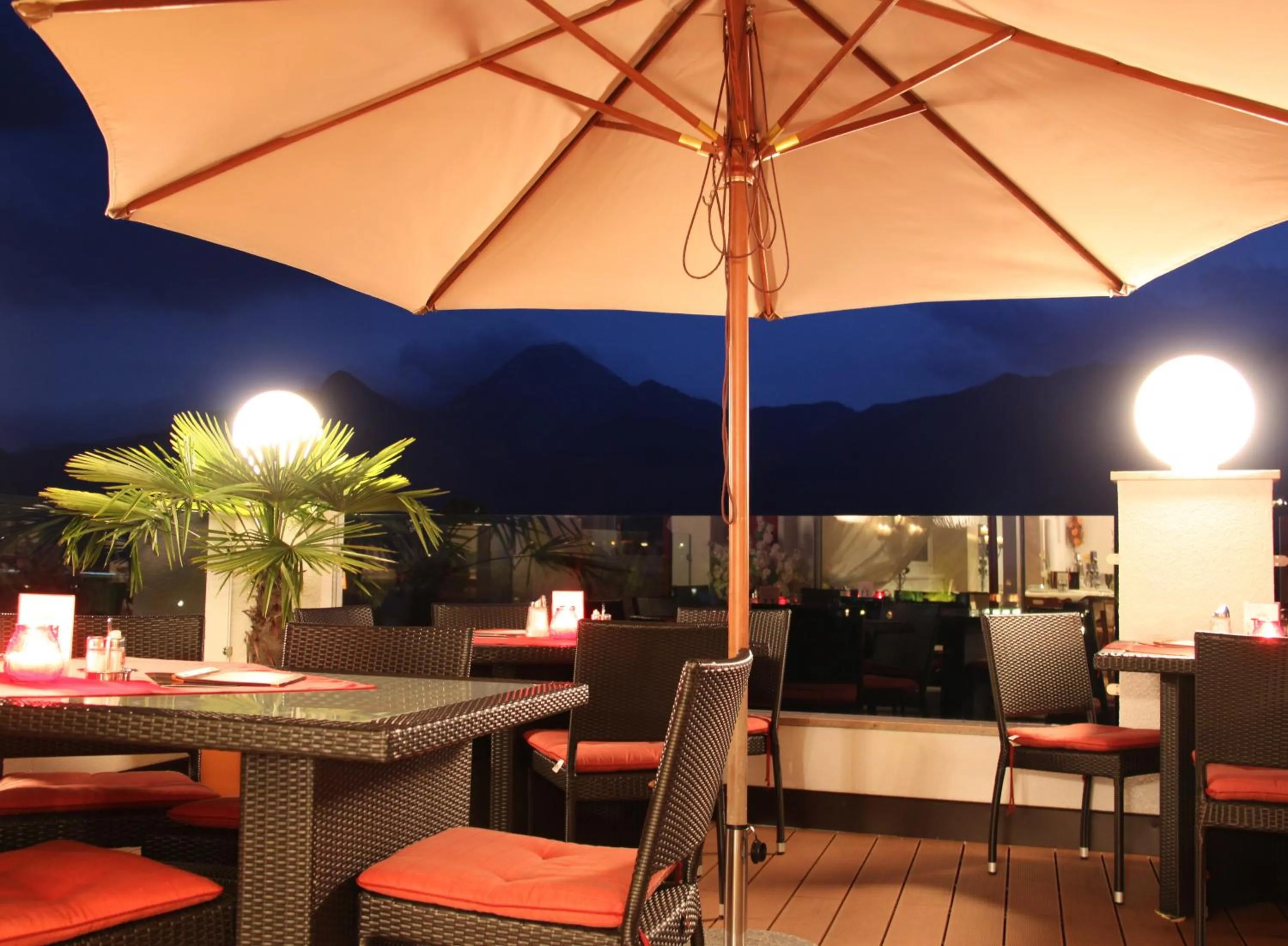 Balcony/Terrace in Hotel-Pension Melcher