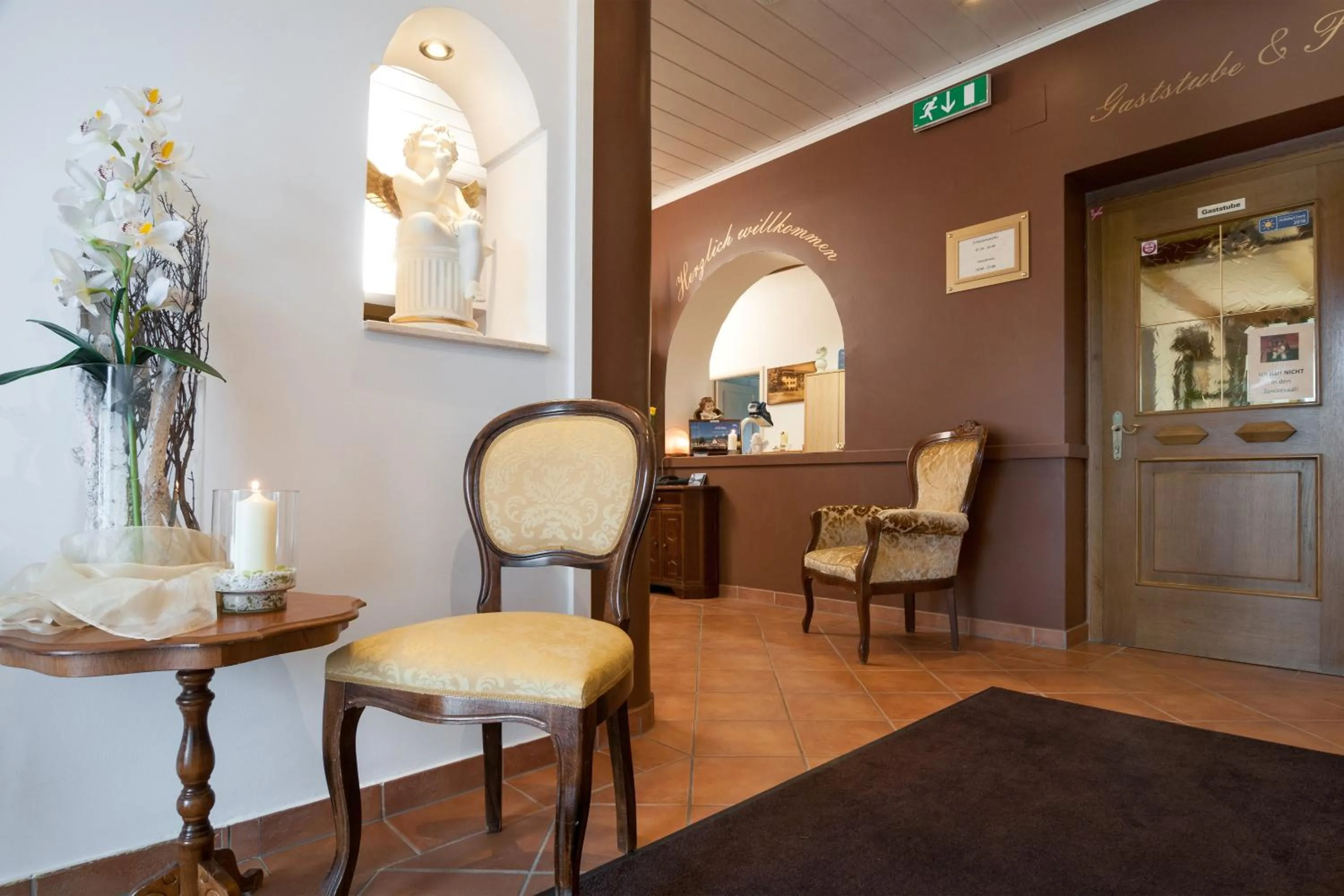 Lobby or reception in Hotel-Pension Melcher