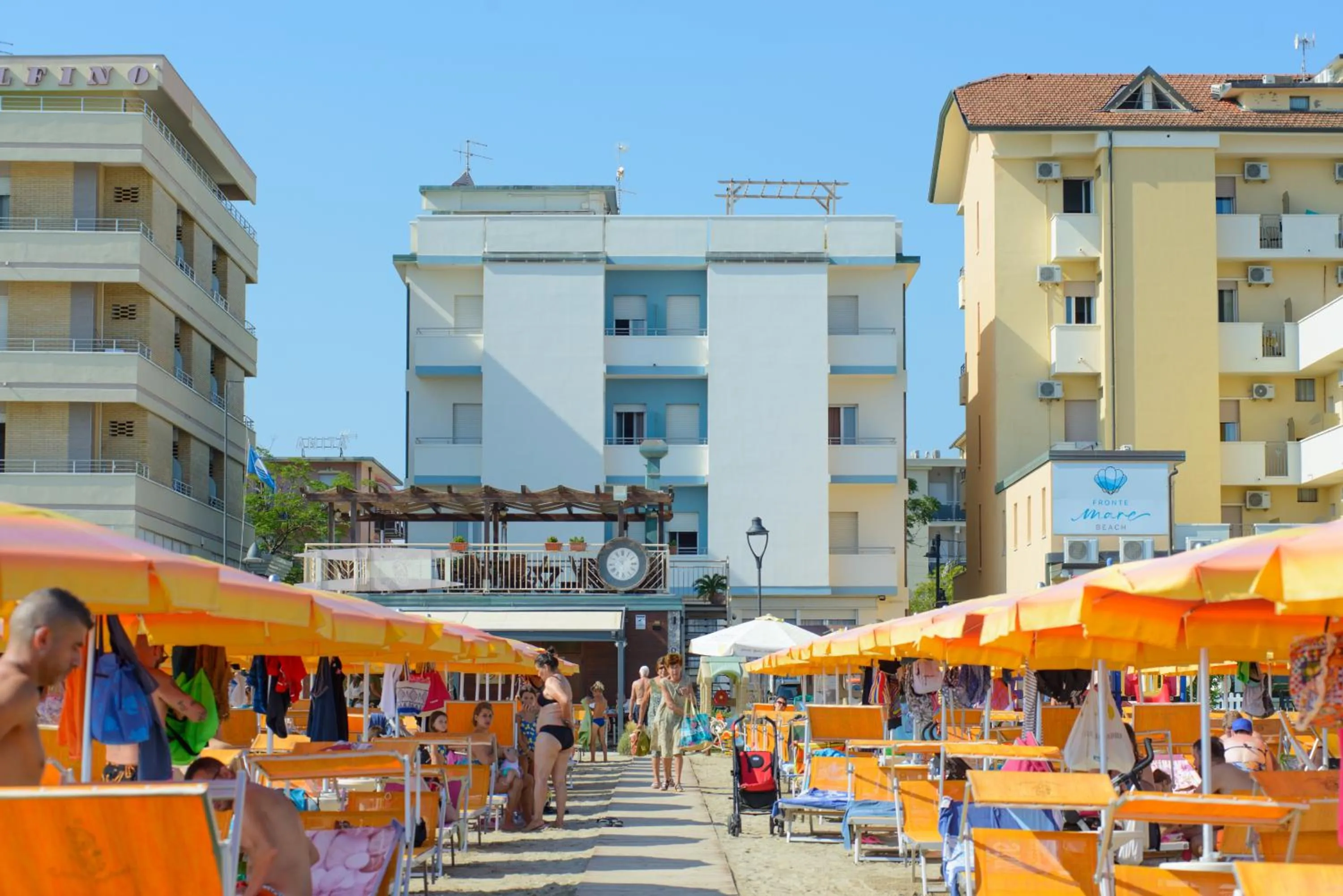 Beach in Hotel Sandra