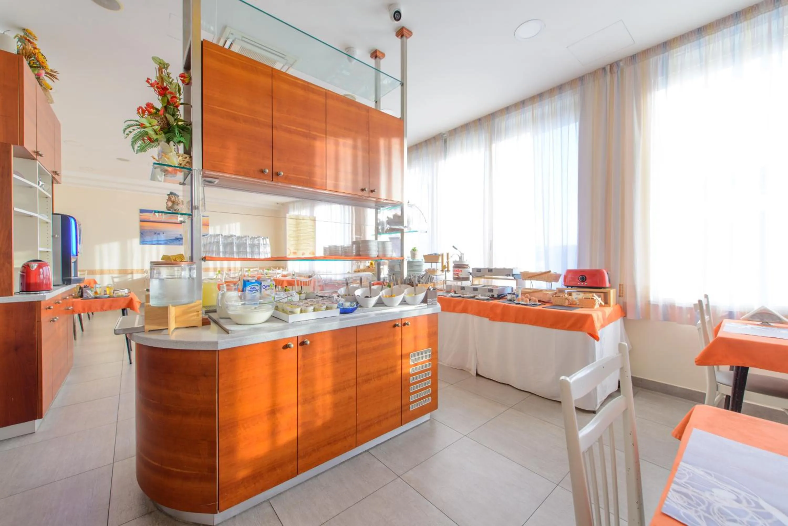 Restaurant/places to eat, Bed in Hotel Sandra