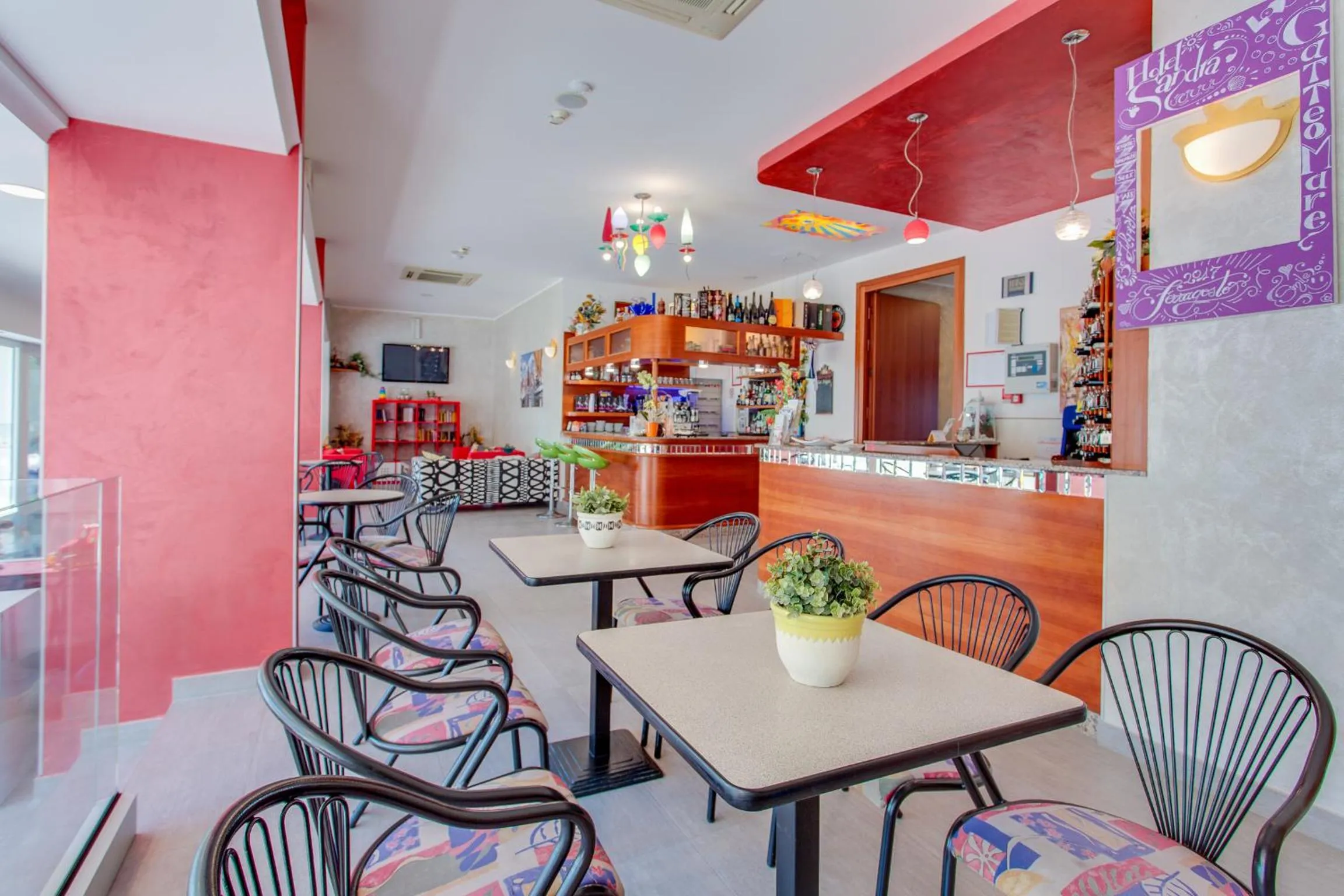 Lobby or reception in Hotel Sandra