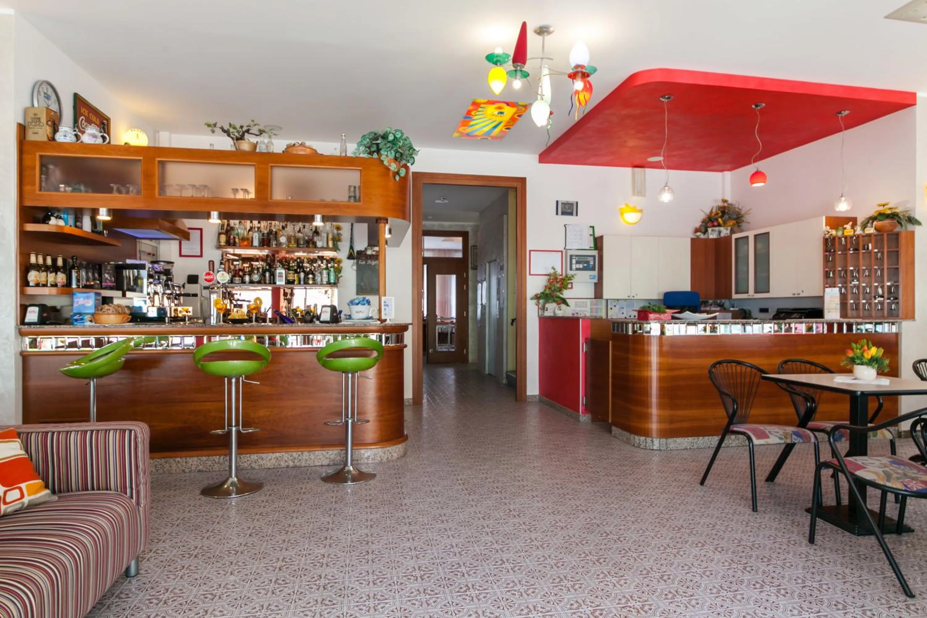 Lobby or reception in Hotel Sandra