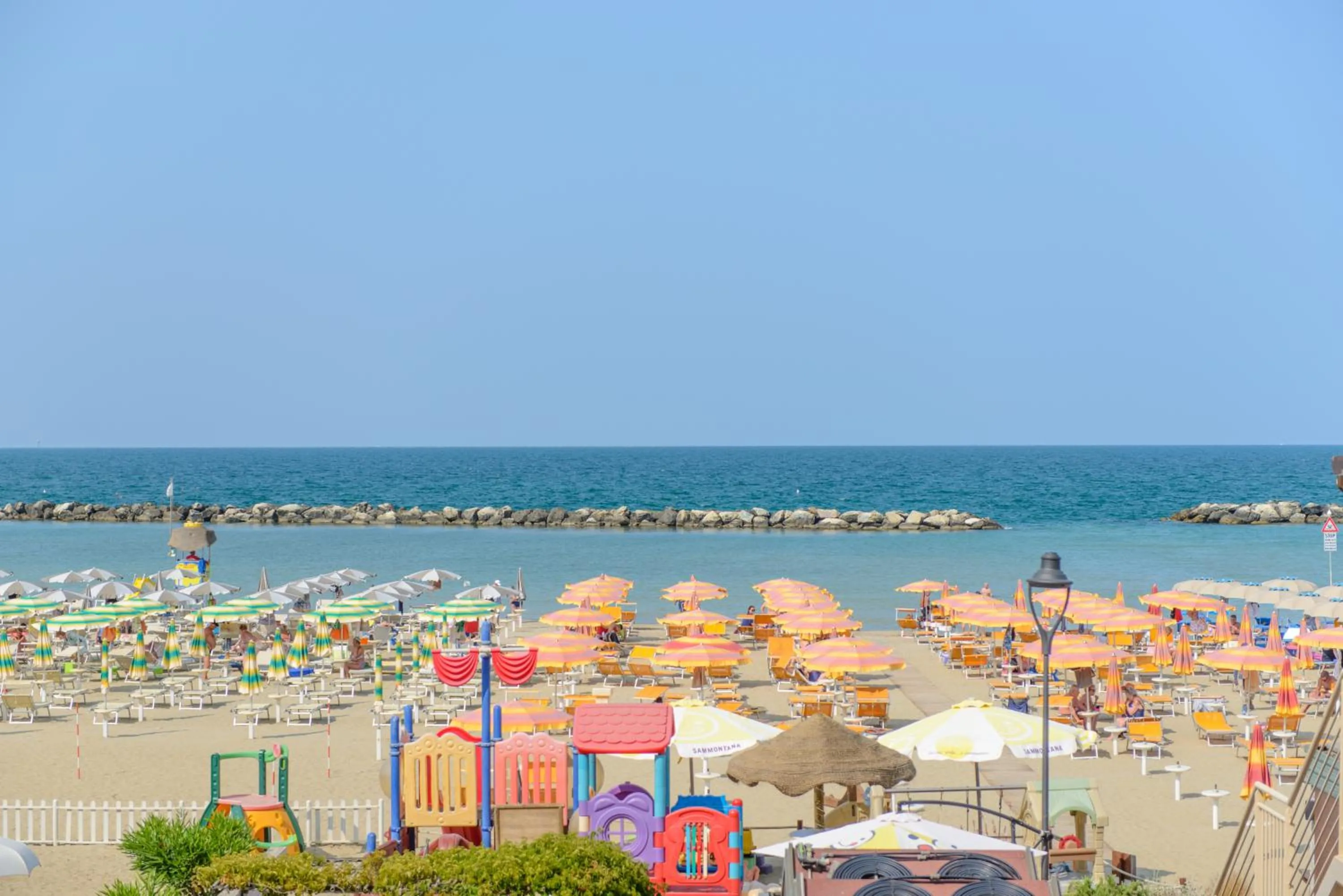 Beach in Hotel Sandra