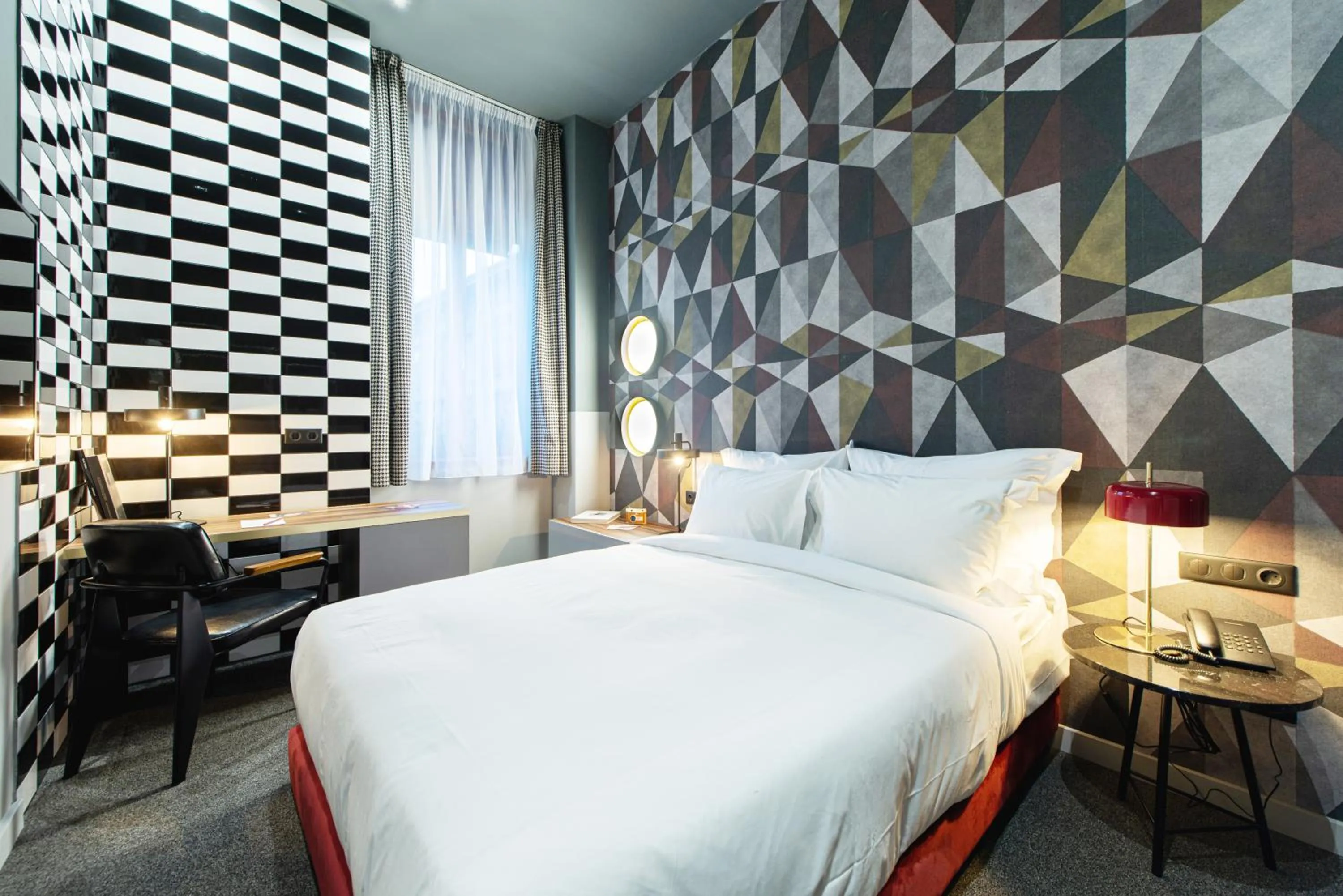 Bedroom, Bed in Stories Boutique Hotel