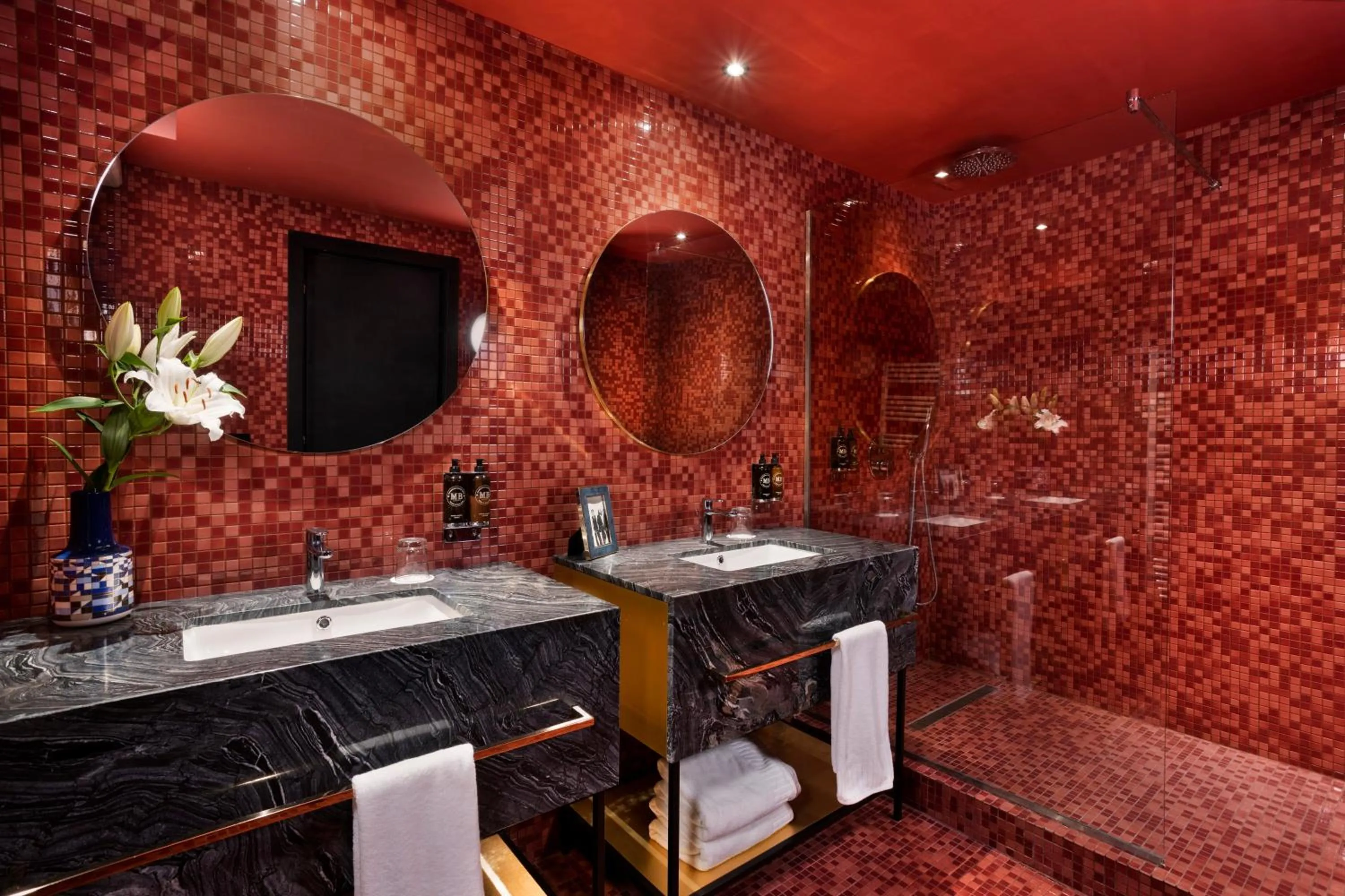 Shower in Stories Boutique Hotel