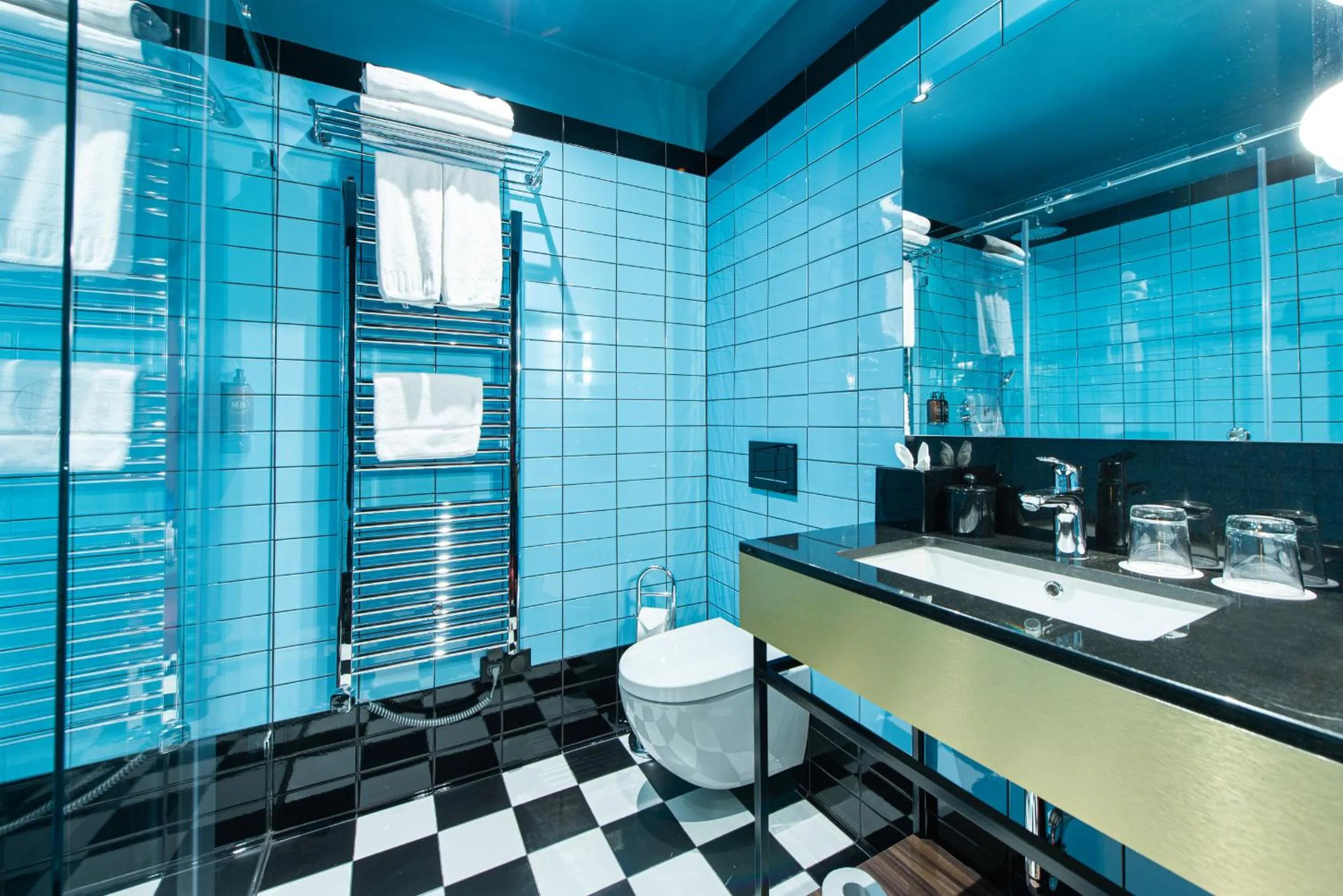 Toilet in Stories Boutique Hotel