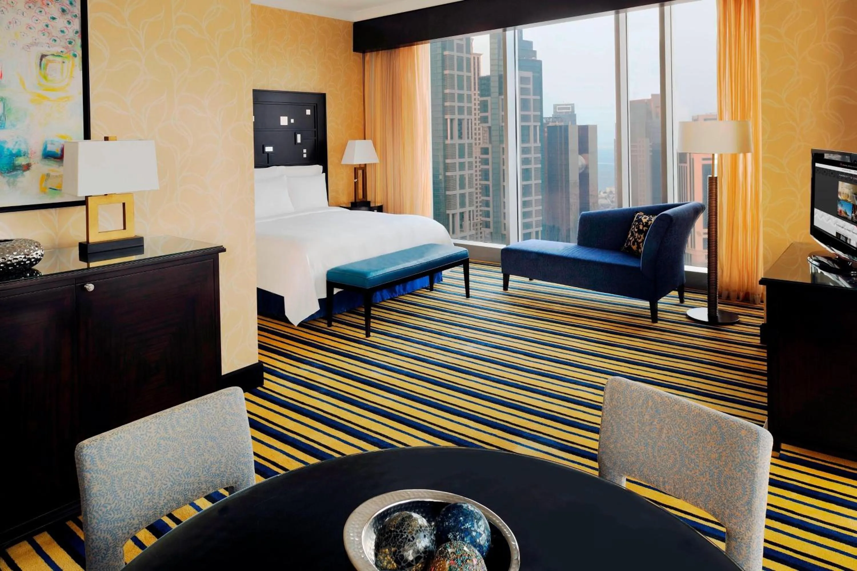 Photo of the whole room, Bed in Marriott Marquis City Center Doha Hotel