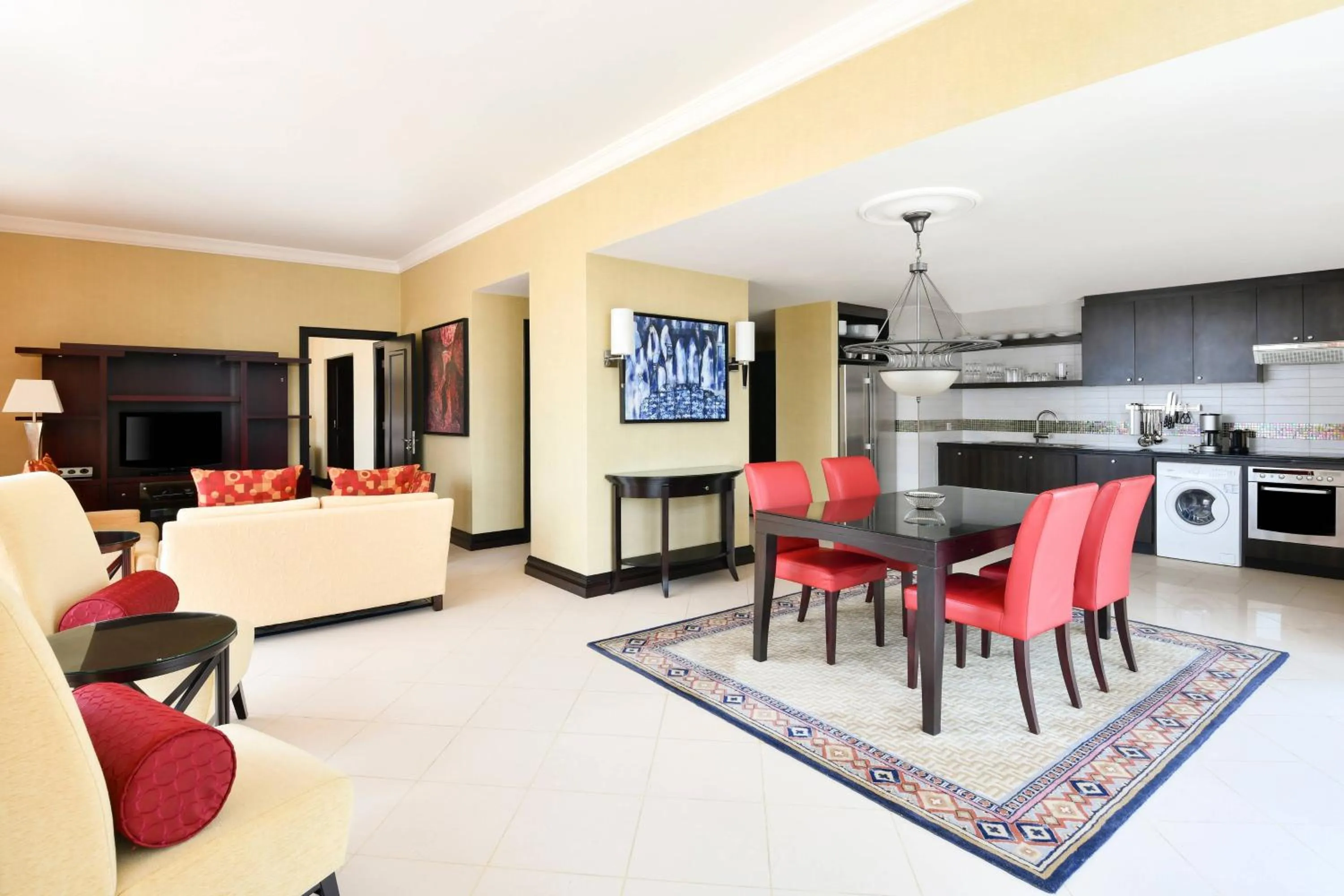 Bedroom in Marriott Marquis City Center Doha Hotel