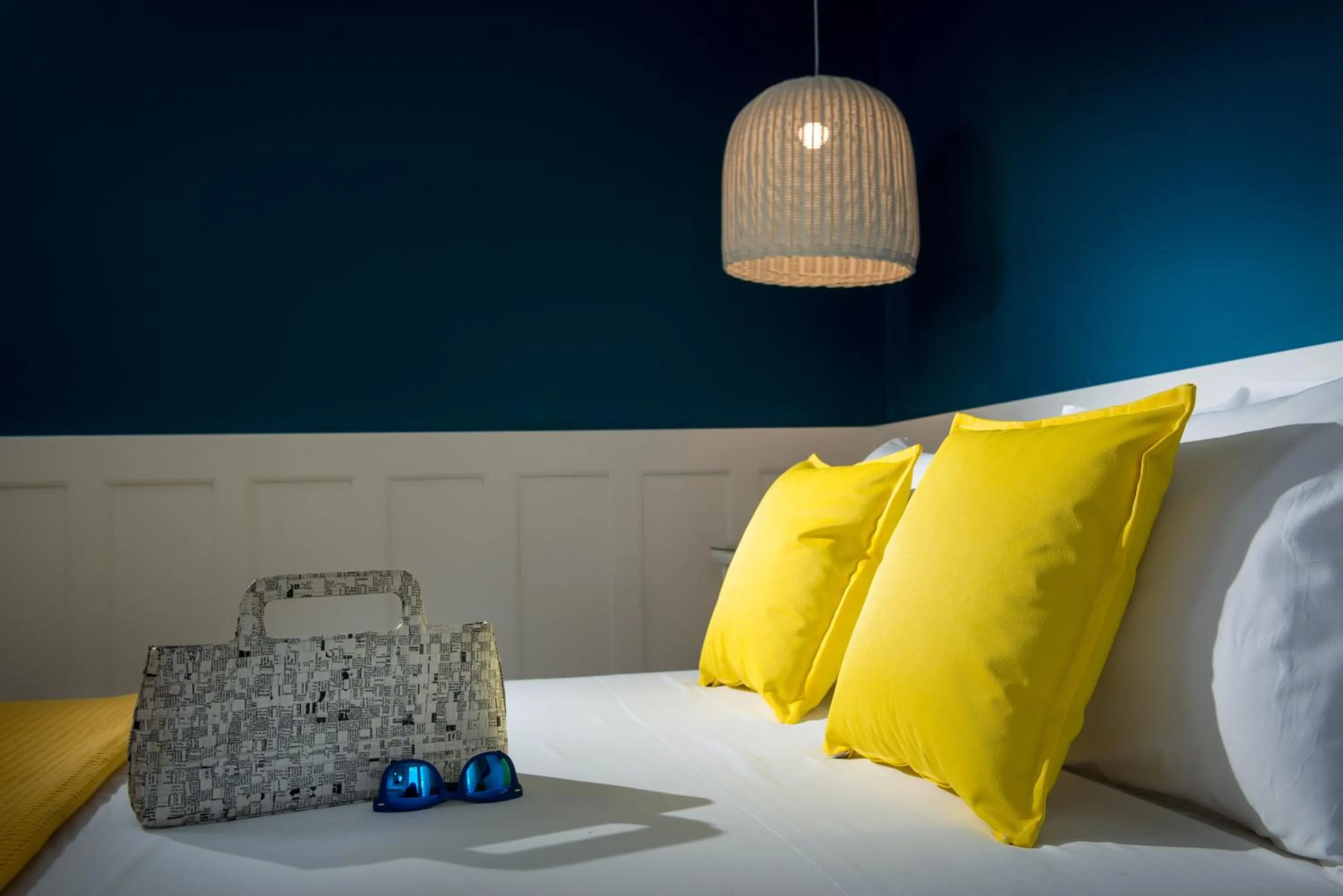 Bed in Mari Kristin Beach Hotel