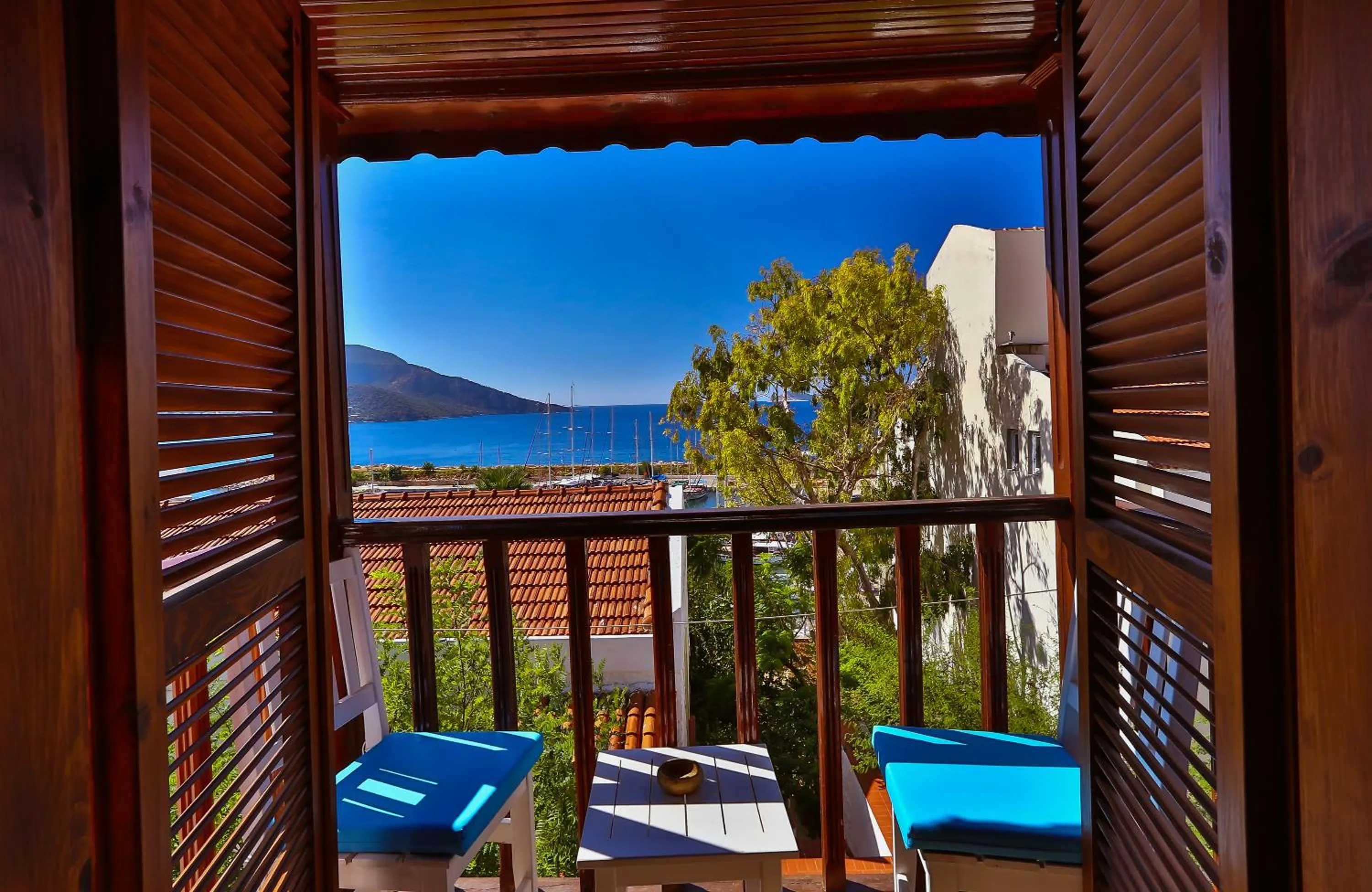 Balcony/Terrace in Zinbad Hotel Kalkan