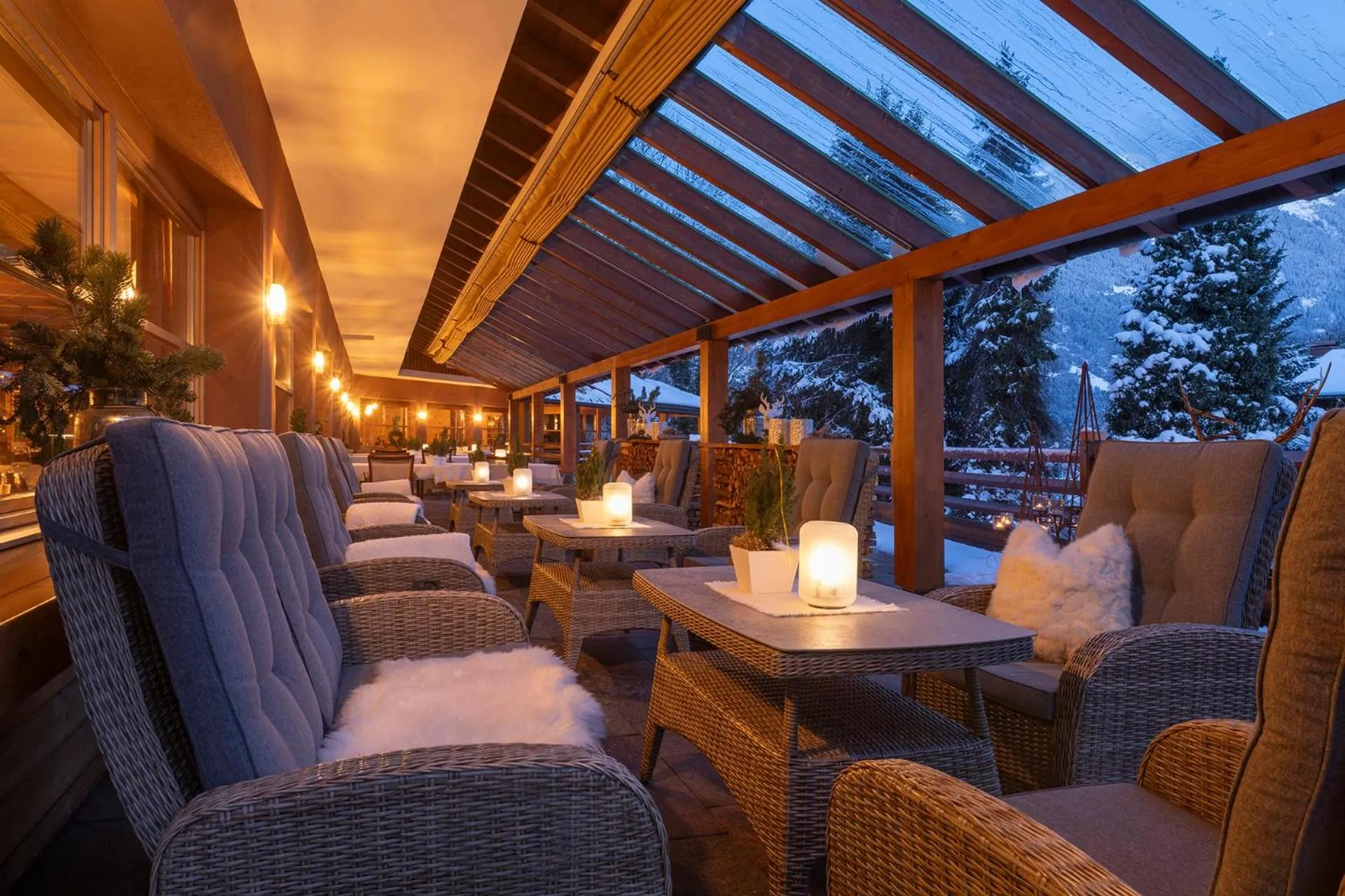 Restaurant/places to eat in Geniesserhotel Montafoner Hof