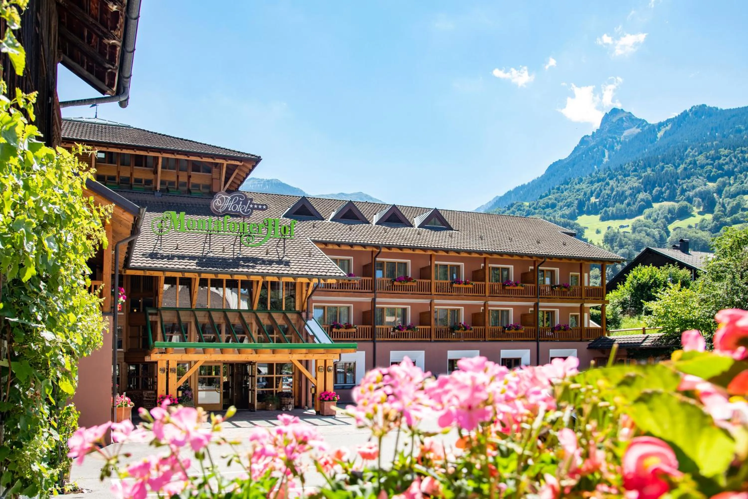 Property building in Hotel Montafoner Hof