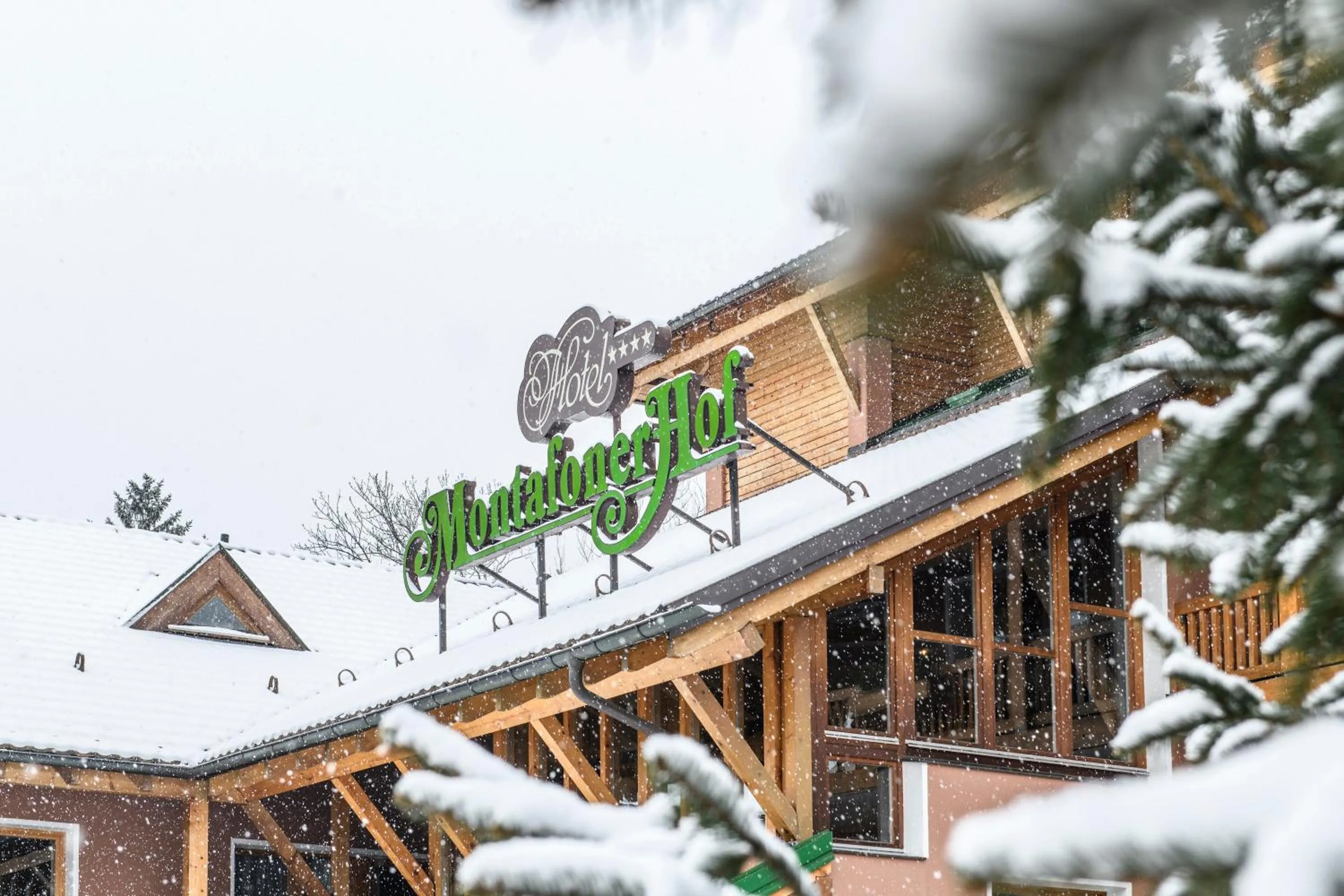 Winter in Hotel Montafoner Hof