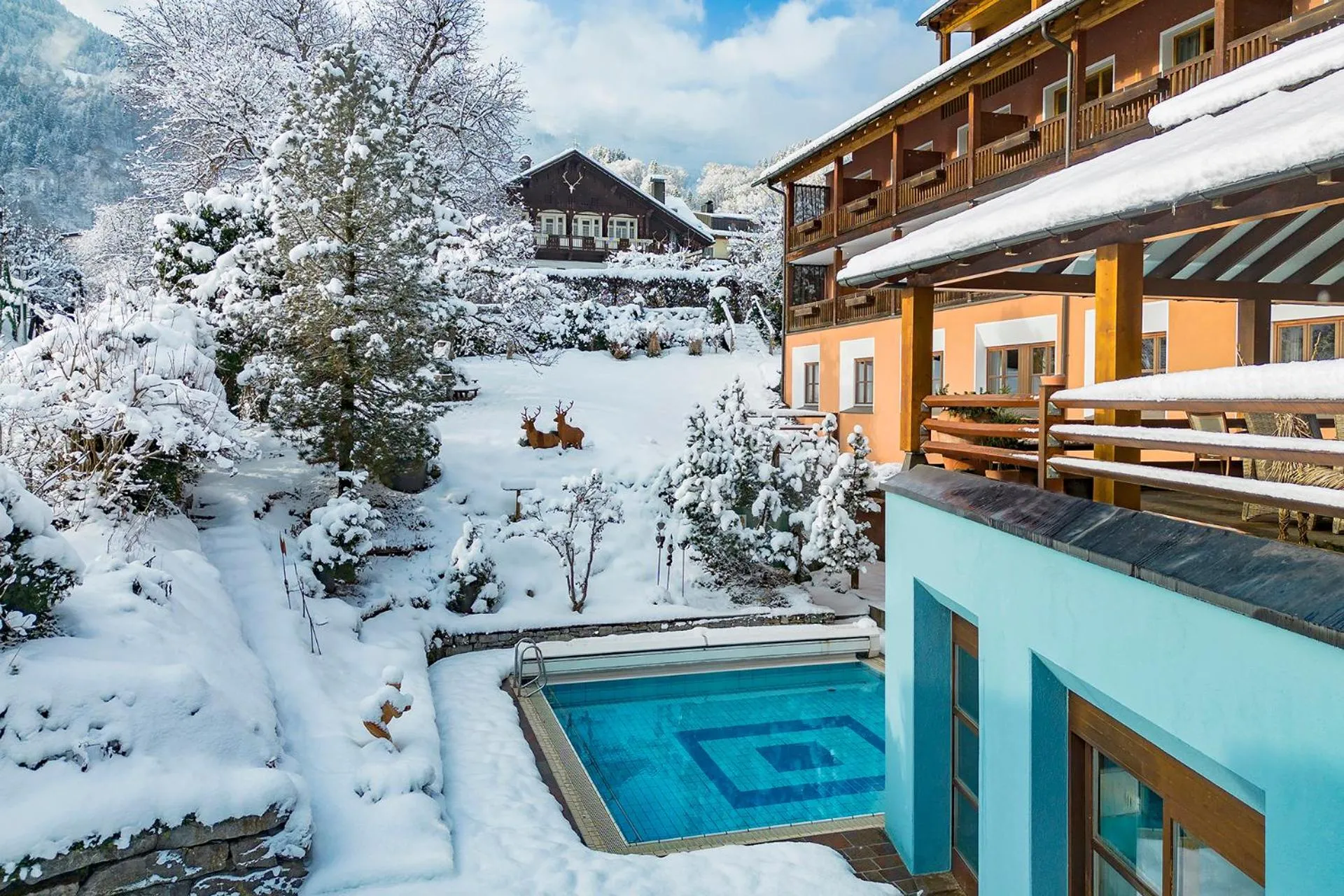 Property building in Geniesserhotel Montafoner Hof