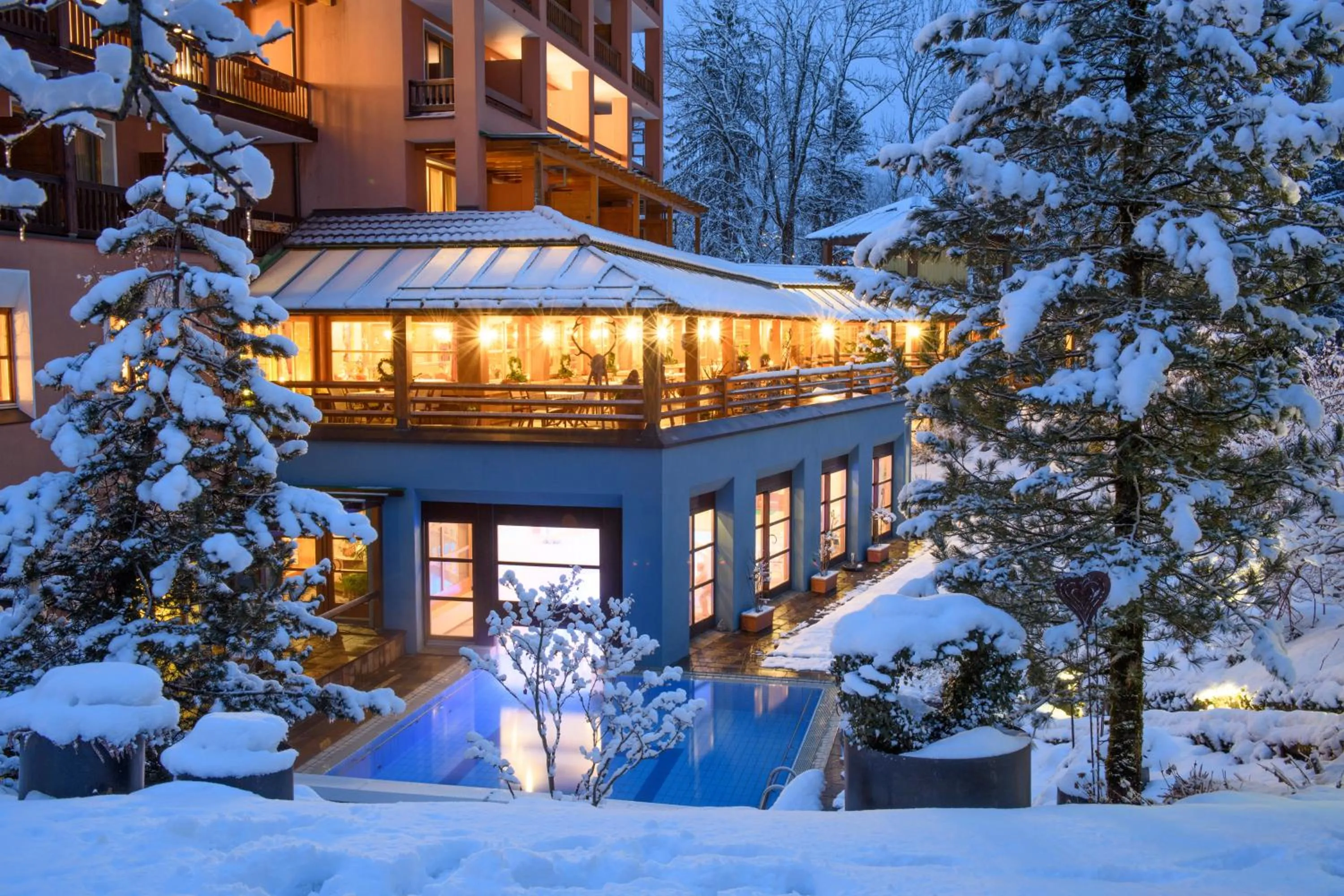 Property building in Hotel Montafoner Hof