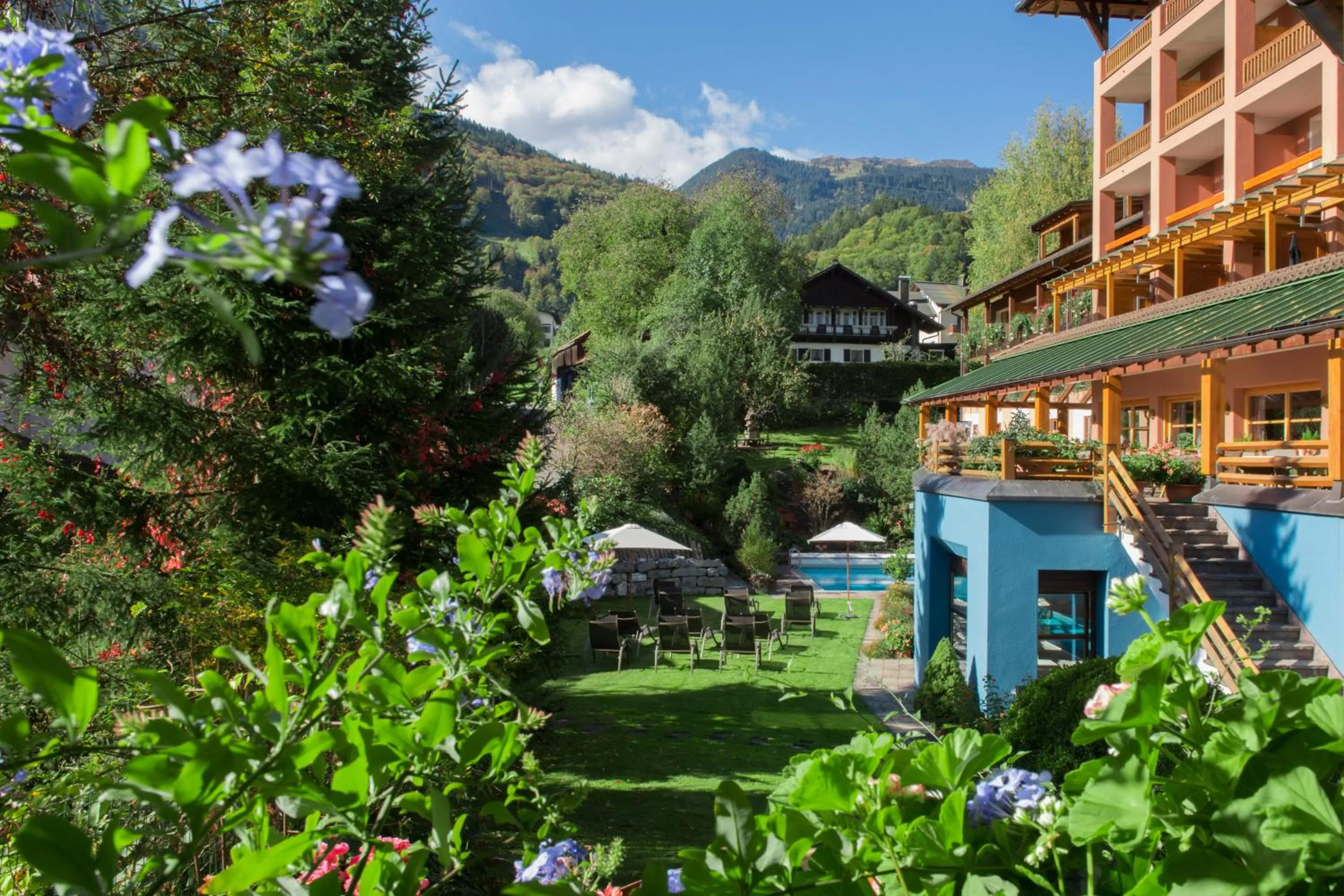 Garden in Geniesserhotel Montafoner Hof