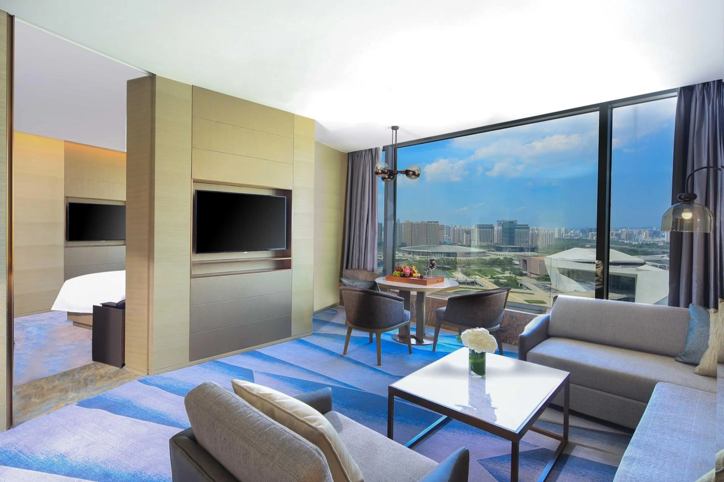 Photo of the whole room in InterContinental Taiyuan by IHG