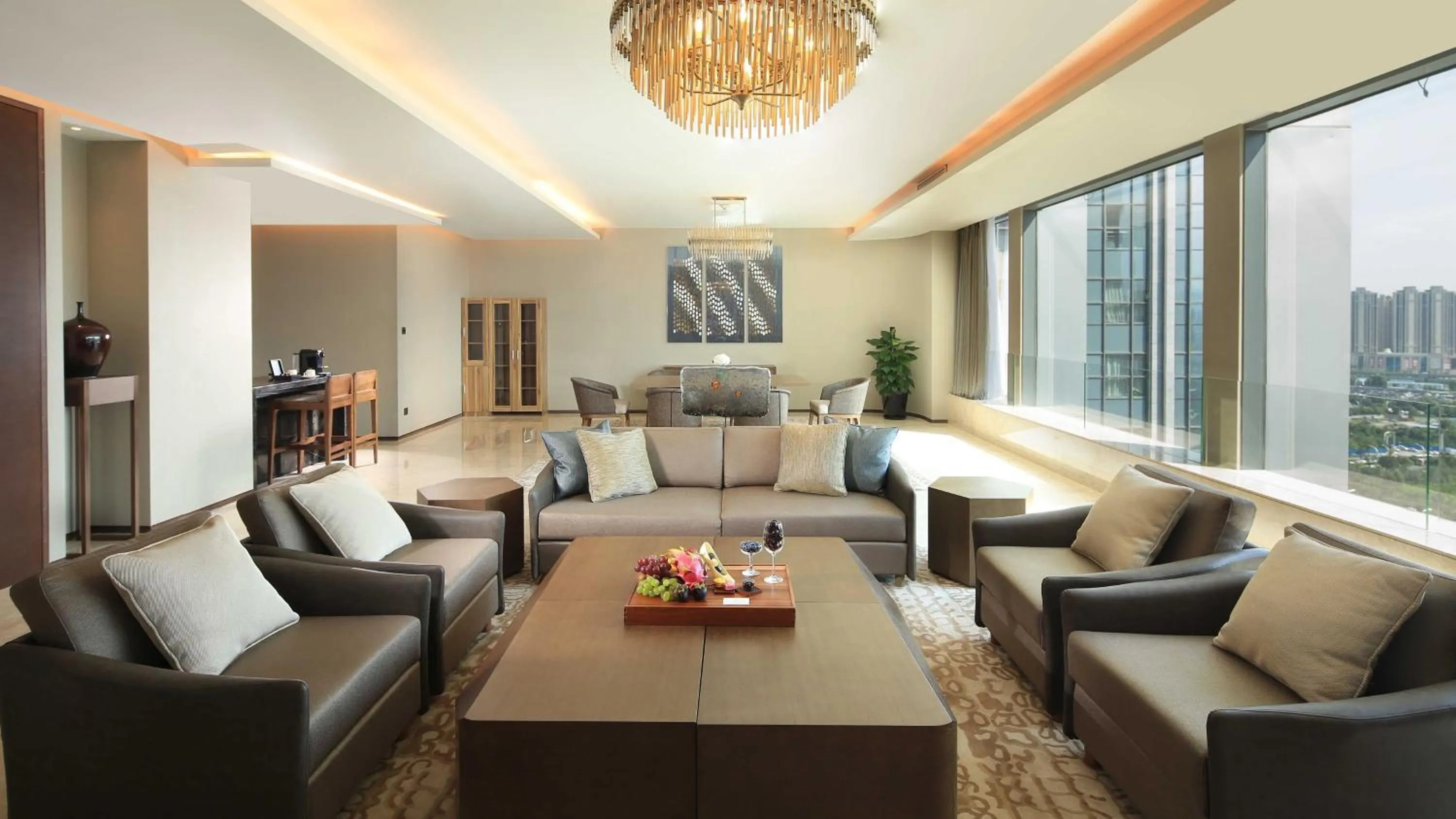 Bedroom in InterContinental Taiyuan by IHG