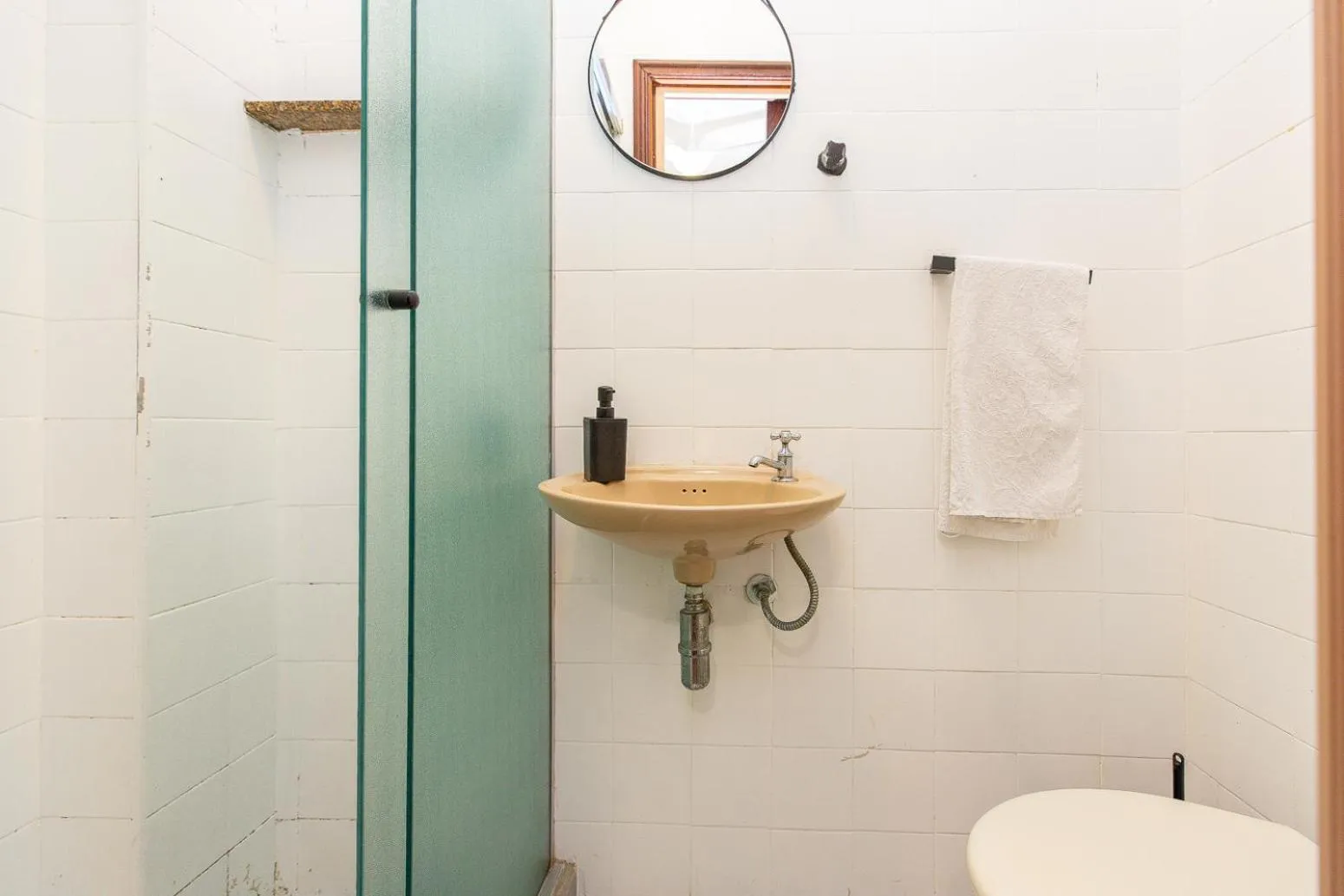 Shower in Hostel Casa Azul