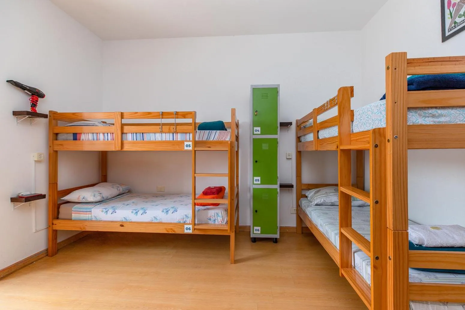 Bedroom, Bed in Hostel Casa Azul