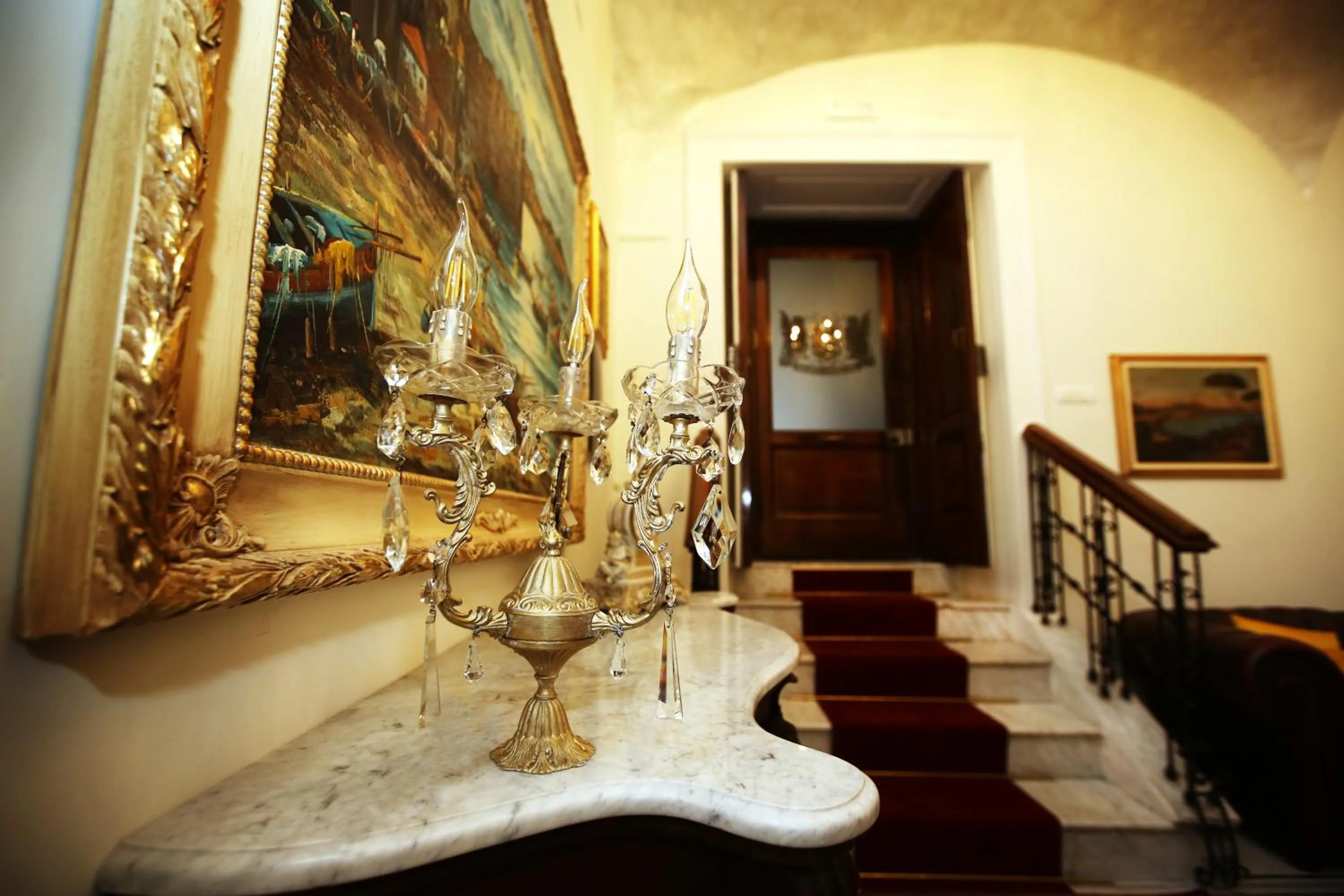 Living room in La Bella Napoli B&B