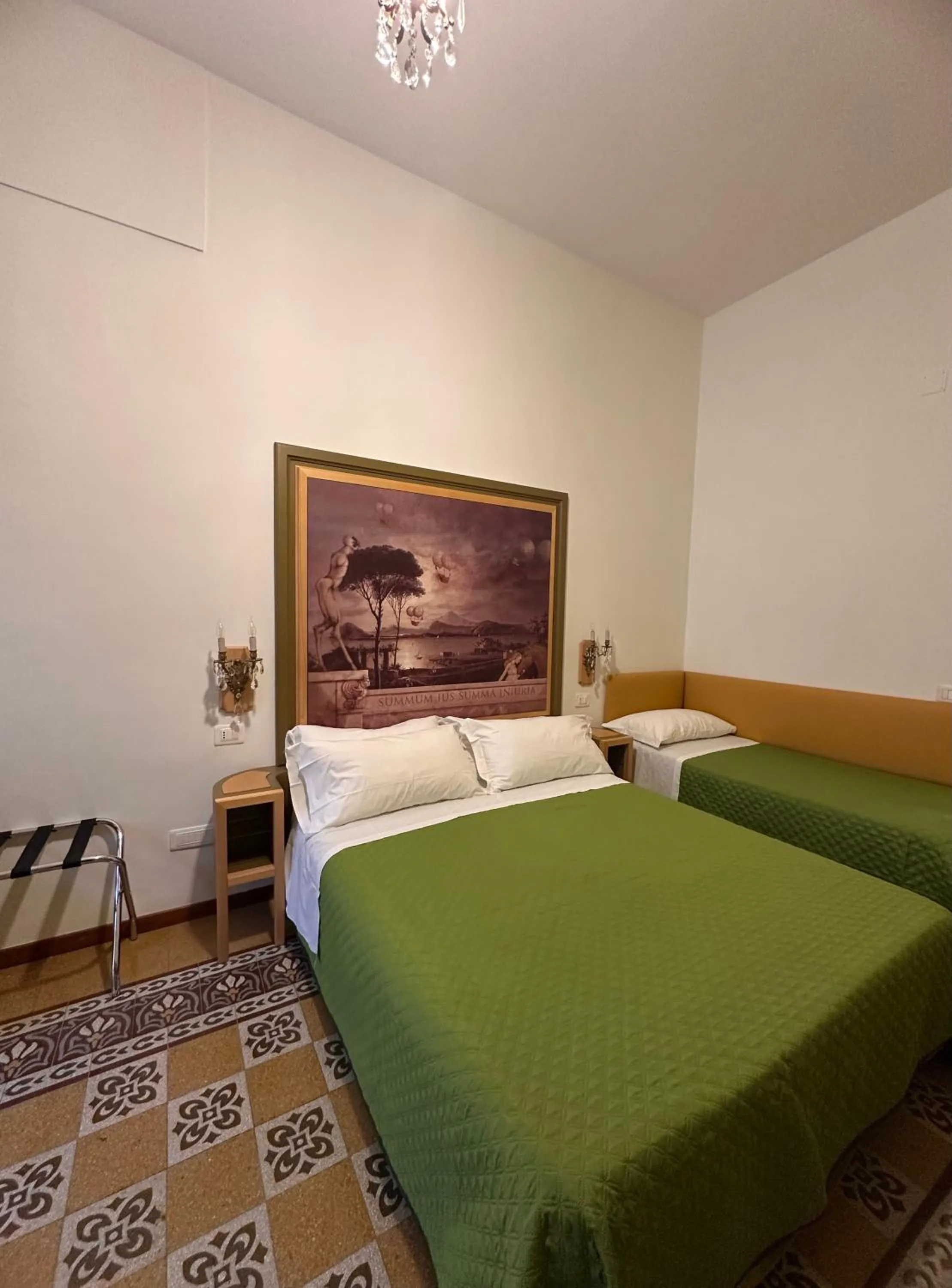 Bed in La Bella Napoli B&B