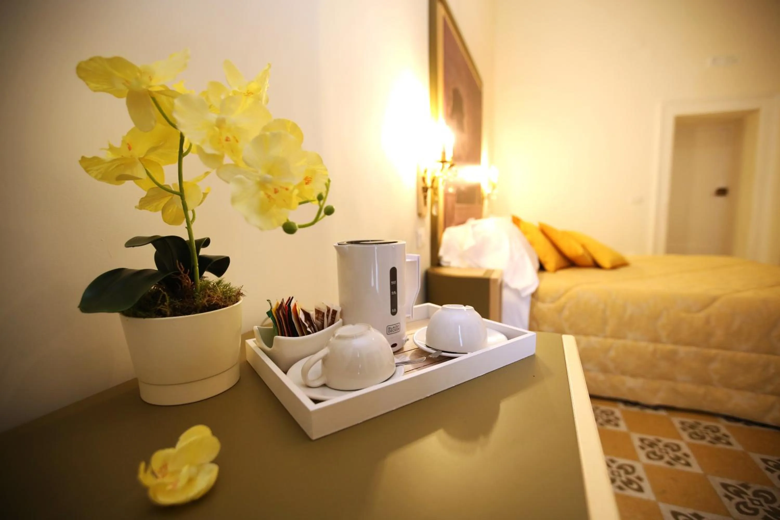 Coffee/tea facilities, Bed in La Bella Napoli B&B