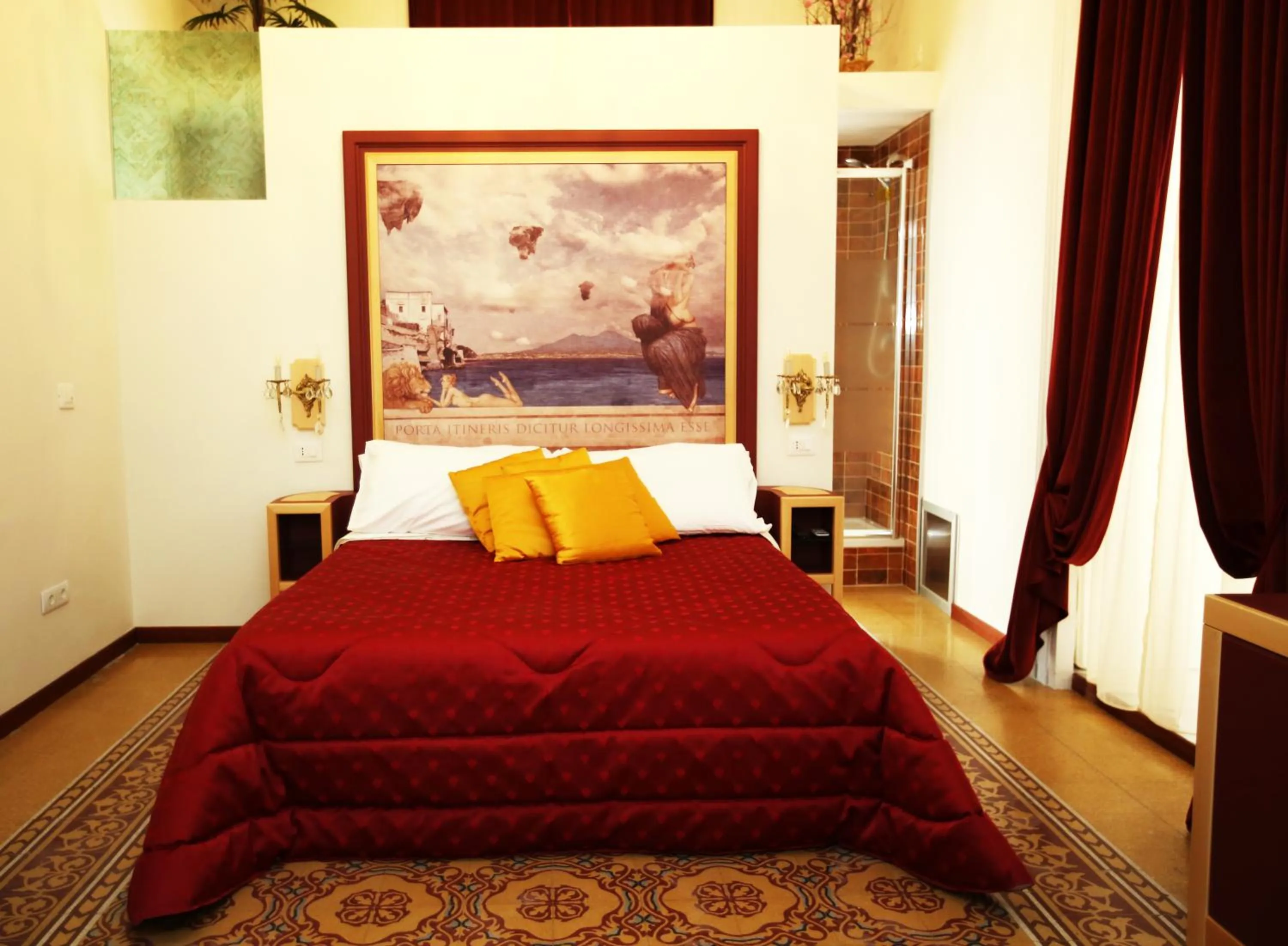 Photo of the whole room, Bed in La Bella Napoli B&B