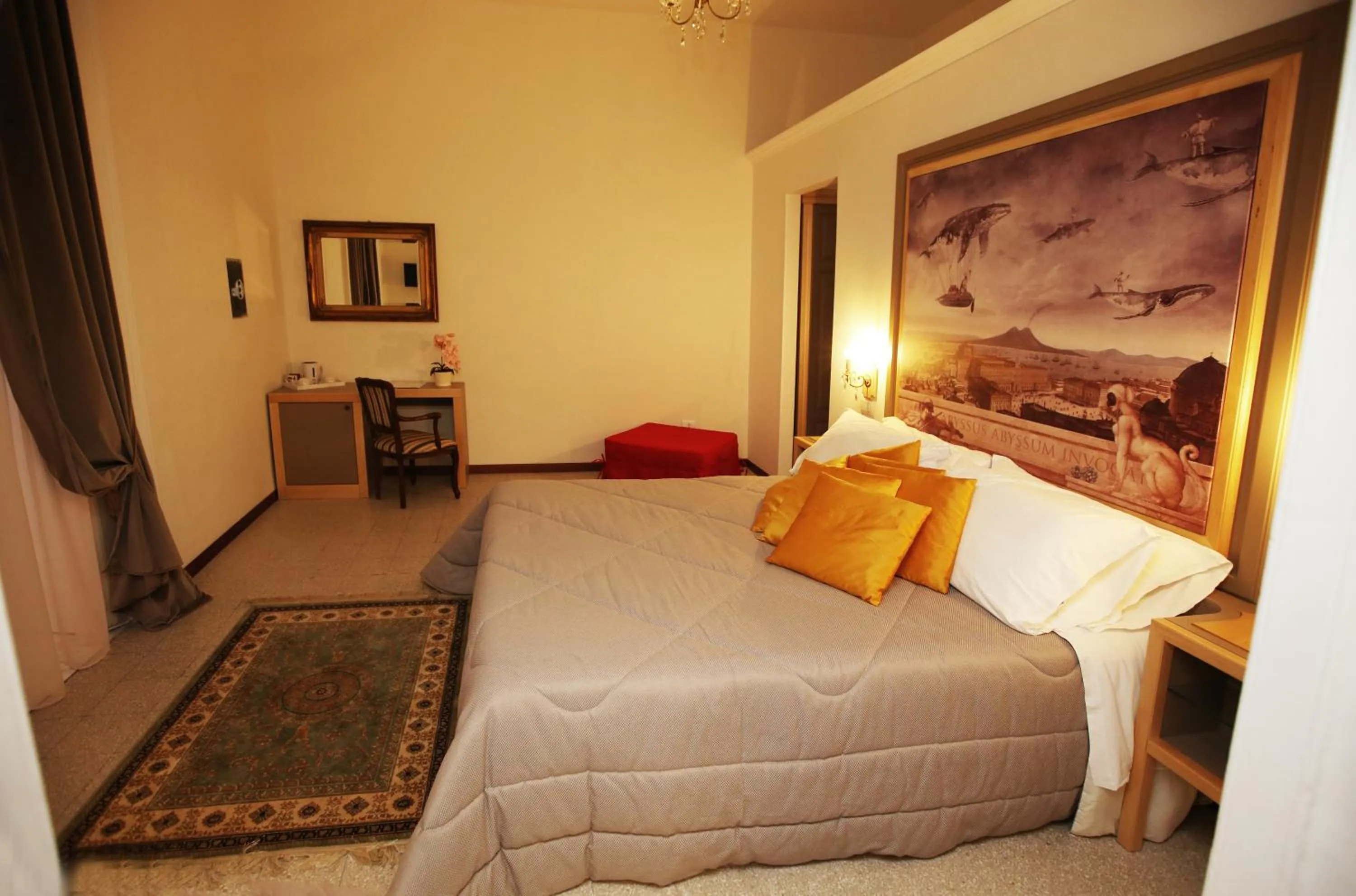 Photo of the whole room, Bed in La Bella Napoli B&B