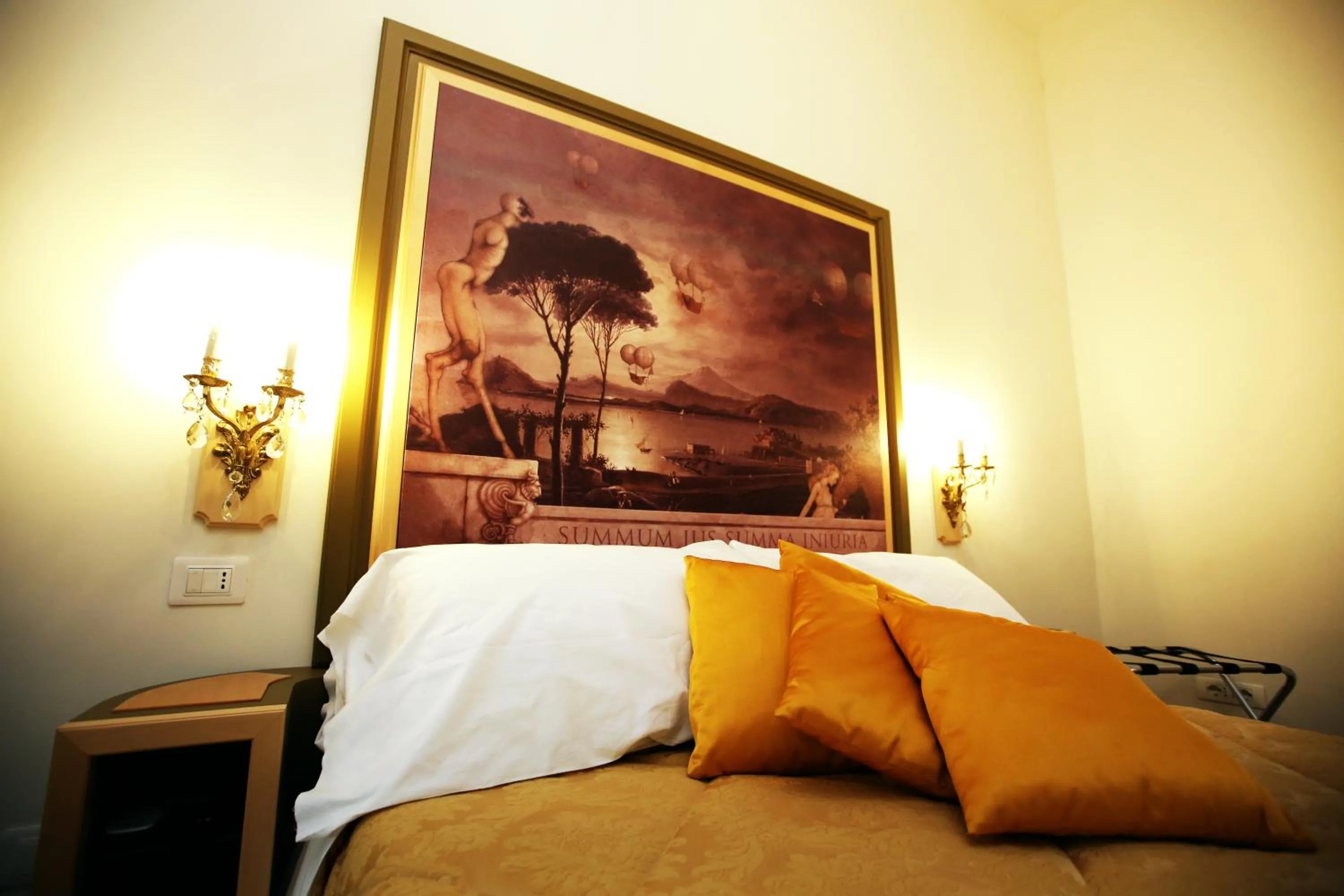 Bedroom, Bed in La Bella Napoli B&B