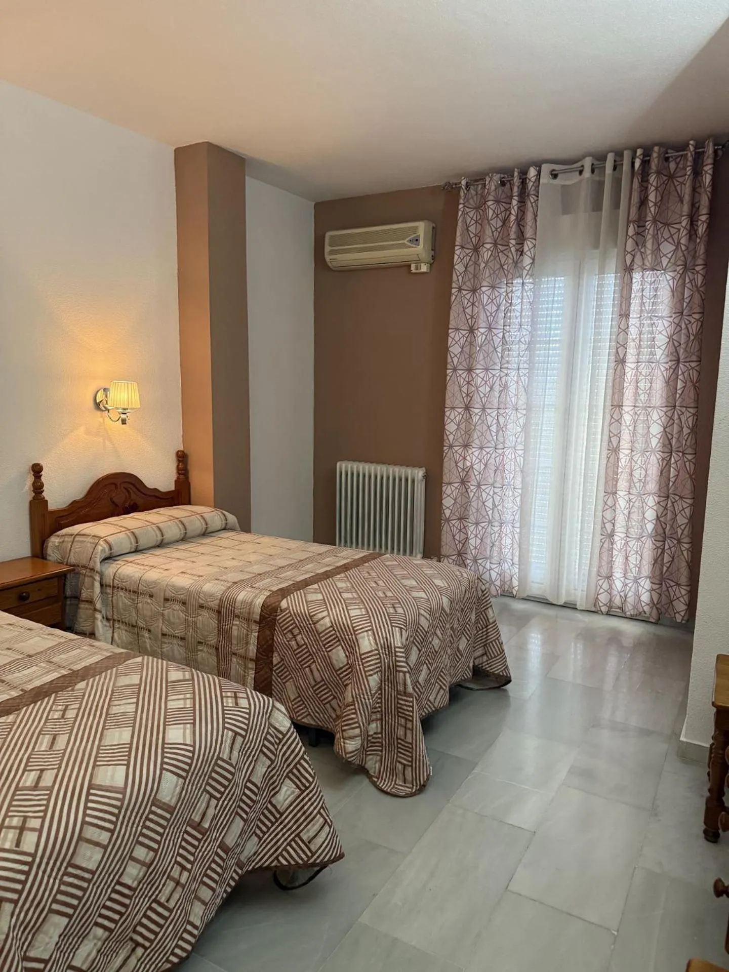 Bed in Hotel Mirasol