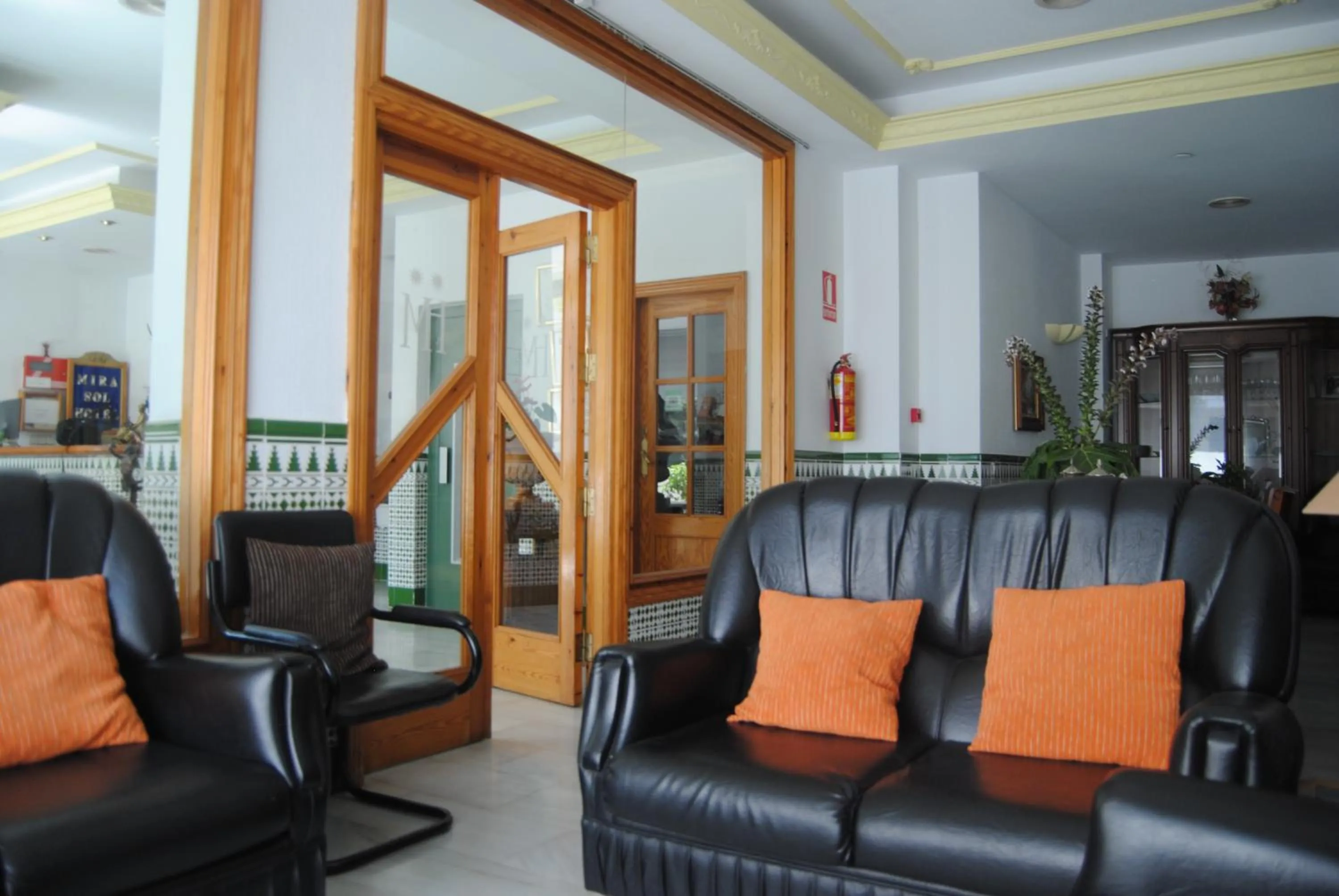 Lobby or reception in Hotel Mirasol