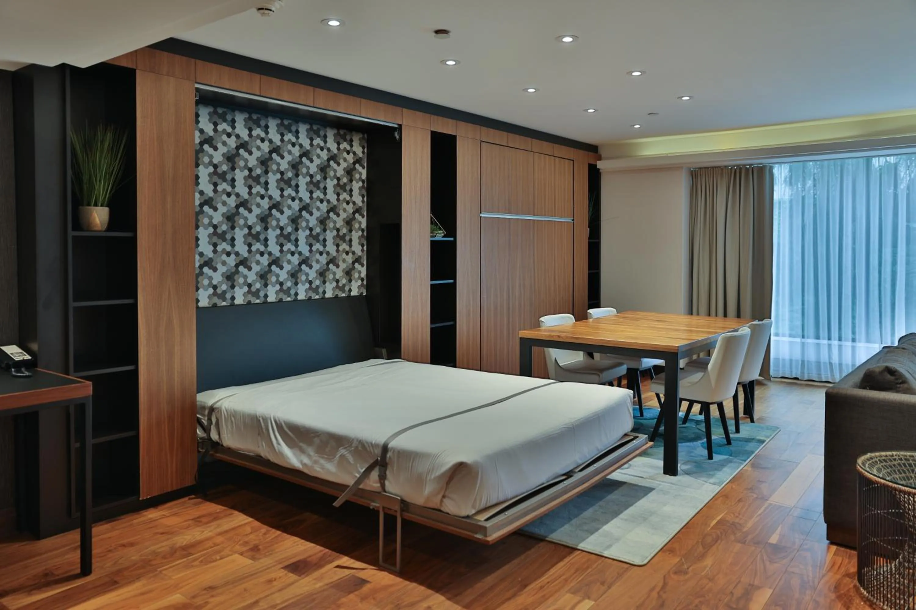 Living room, Bed in Hotel Bonaventure Montreal