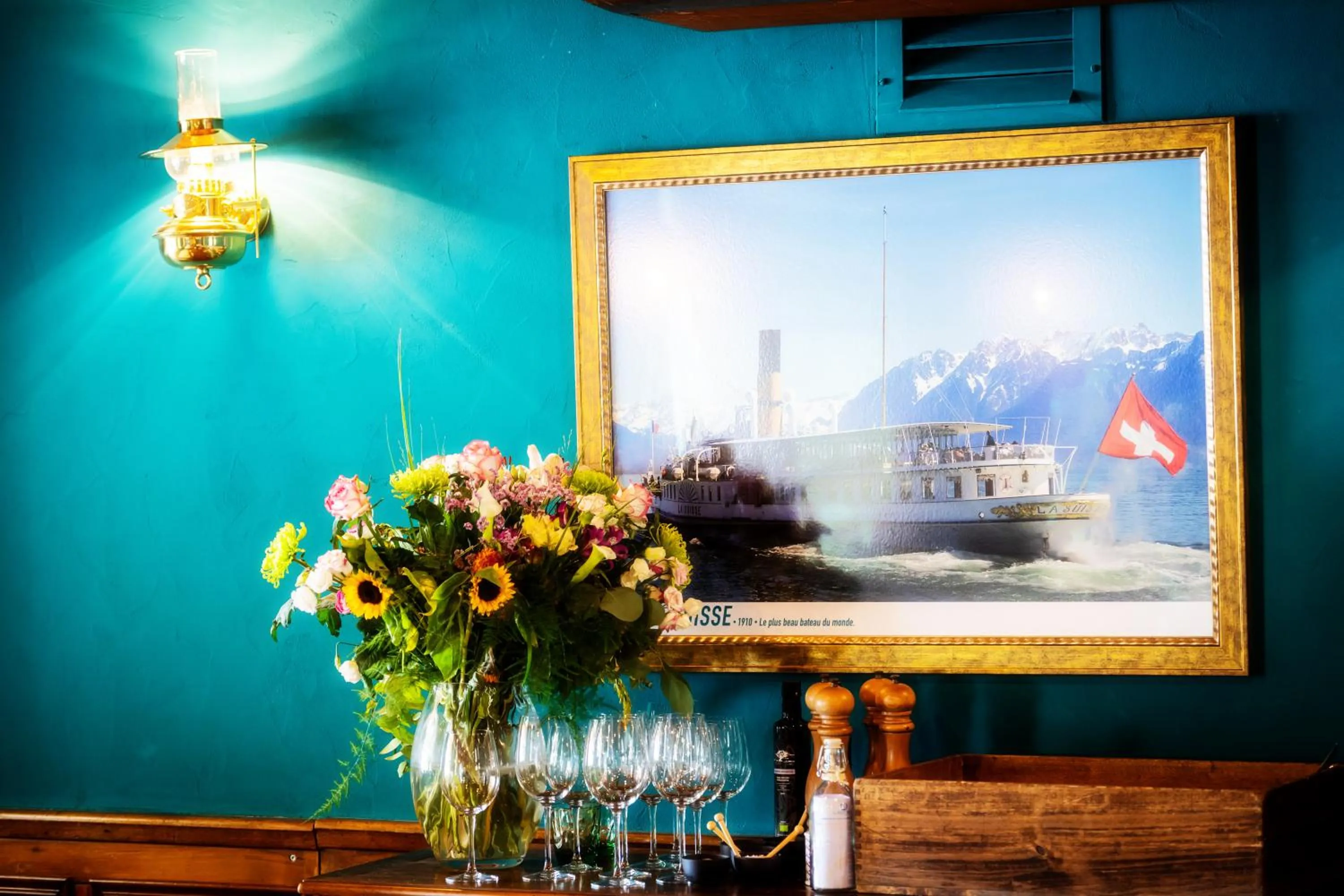 Restaurant/places to eat in Au Major Davel