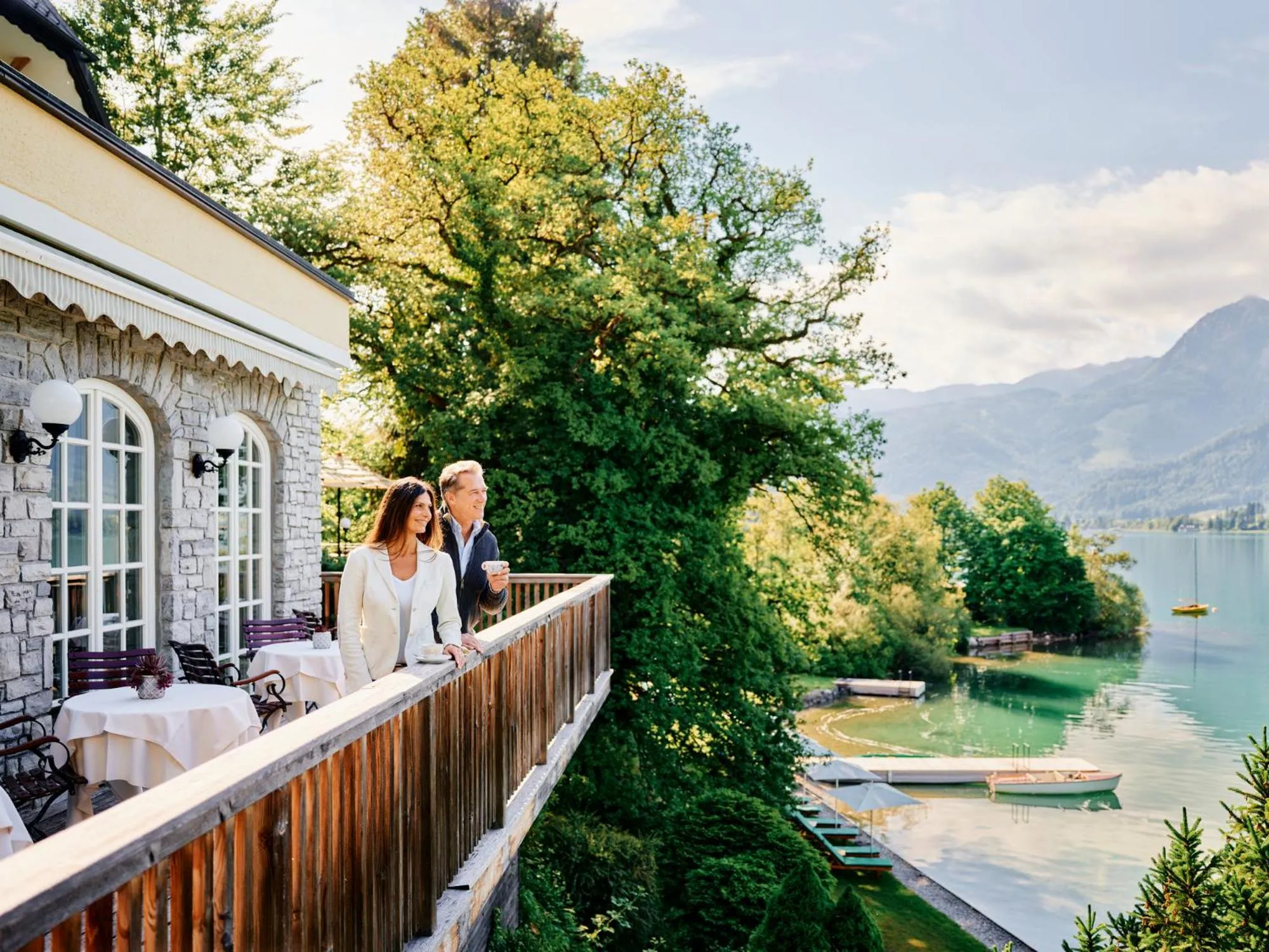Balcony/Terrace in TAUROA Landhaus zu Appesbach