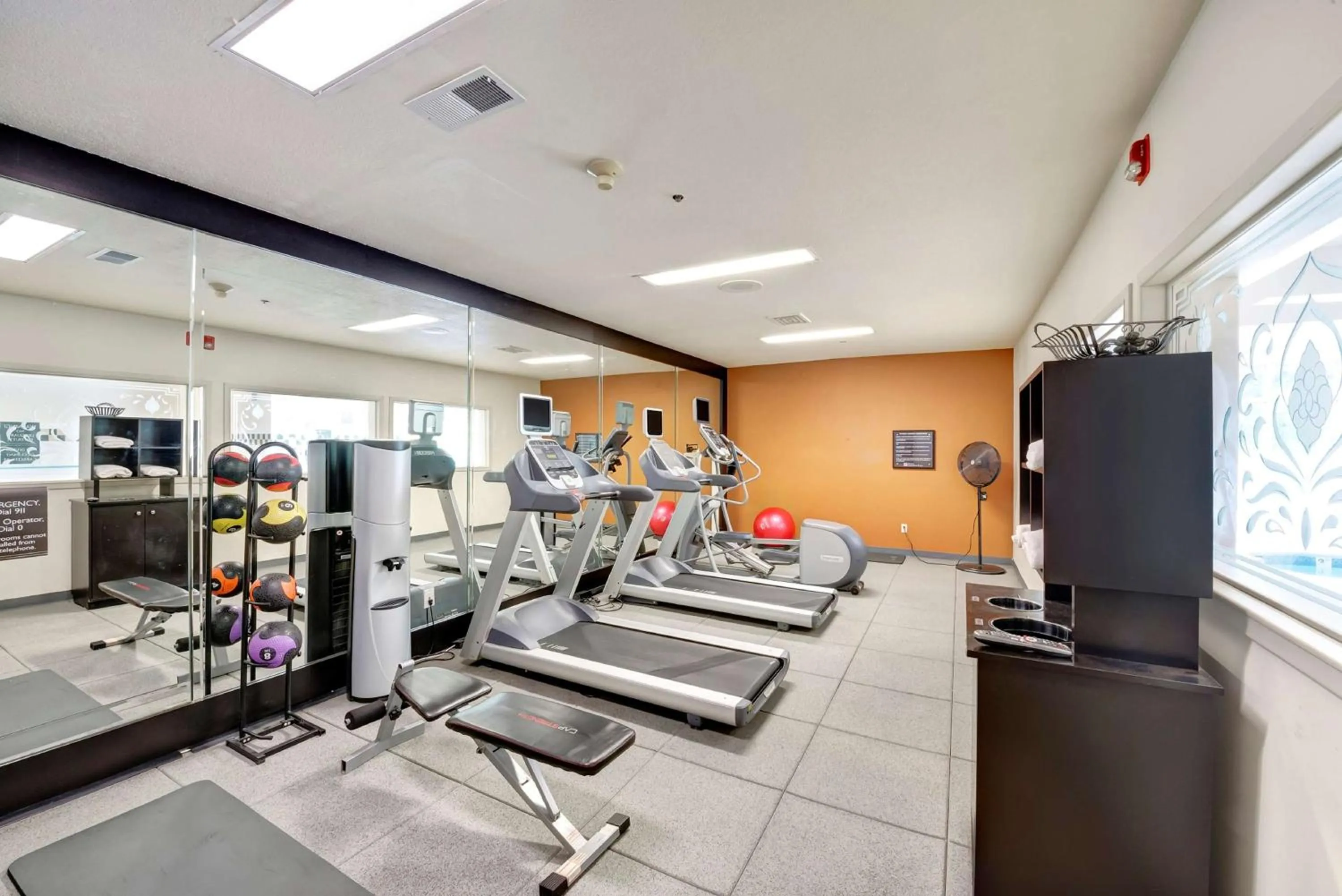 Fitness centre/facilities in Hilton Garden Inn Portland Airport