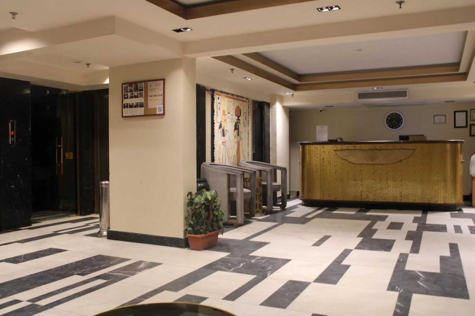 Property building in Pharaohs Hotel