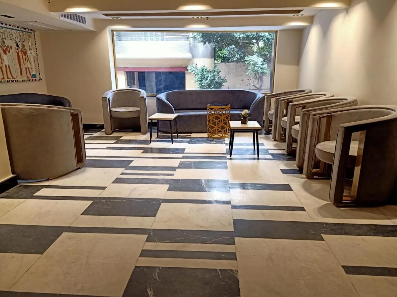 Lobby or reception in Pharaohs Hotel