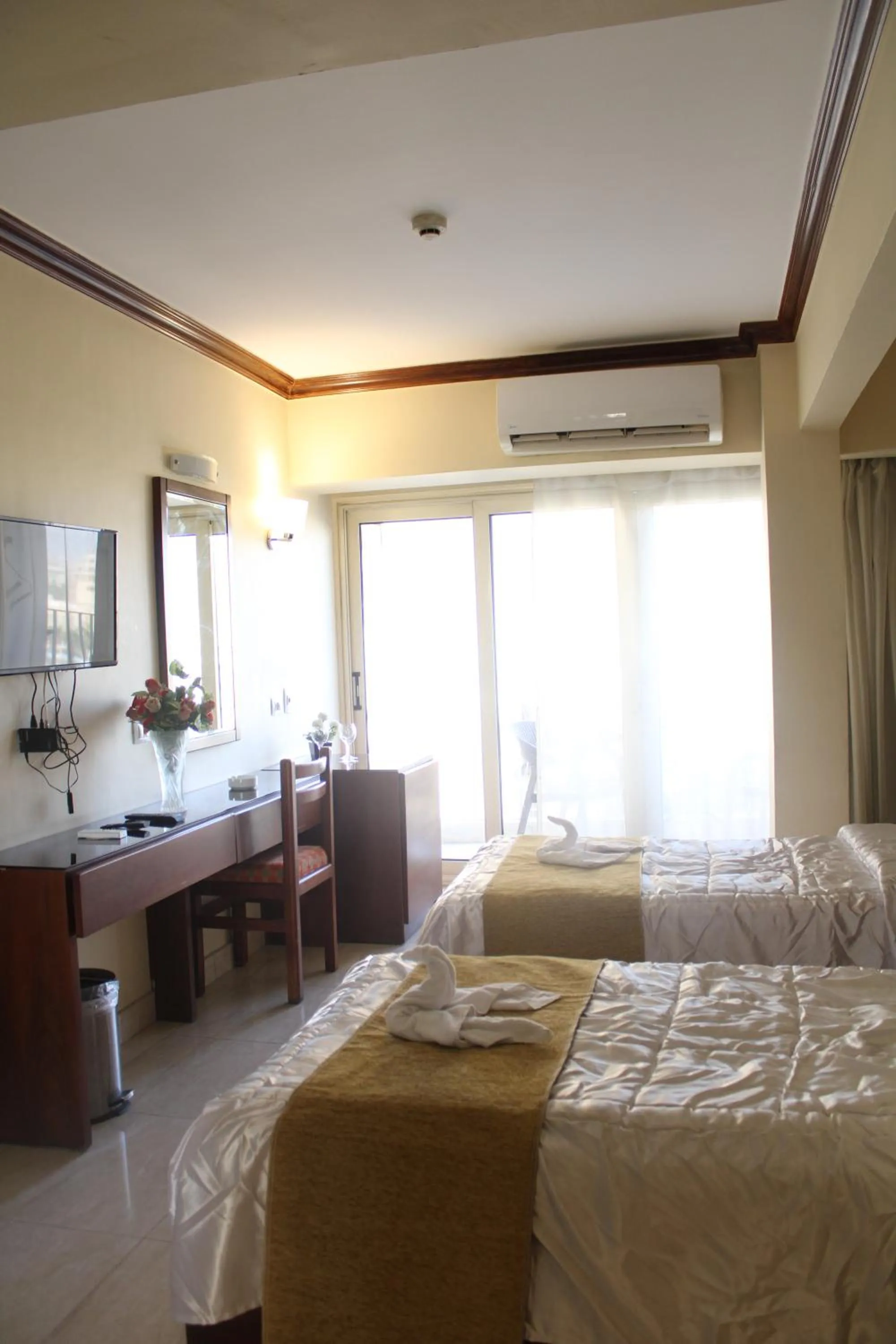 Bed in Pharaohs Hotel