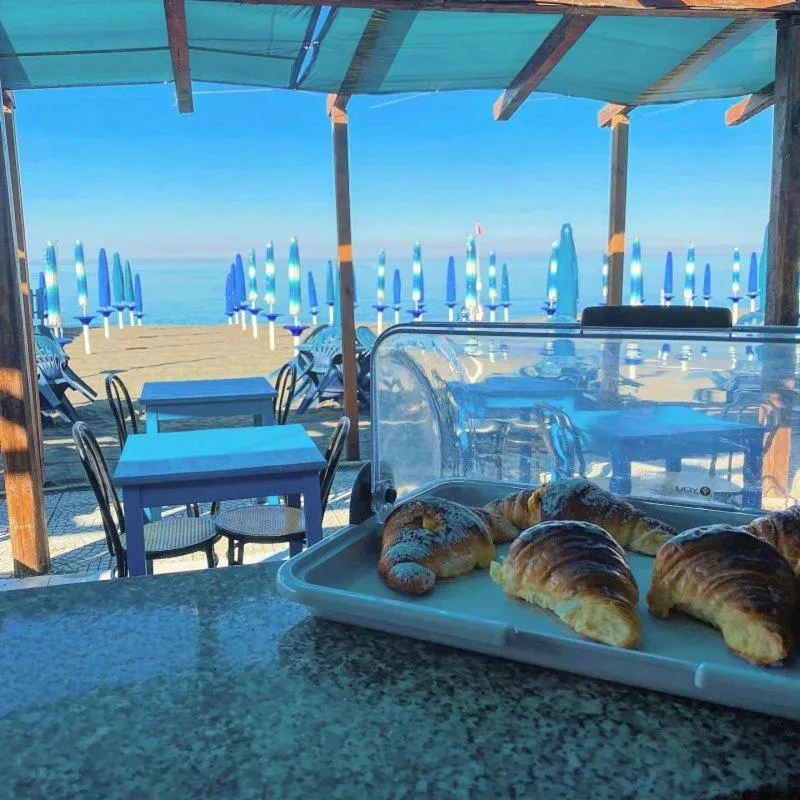 Beach in Hotel Miramare