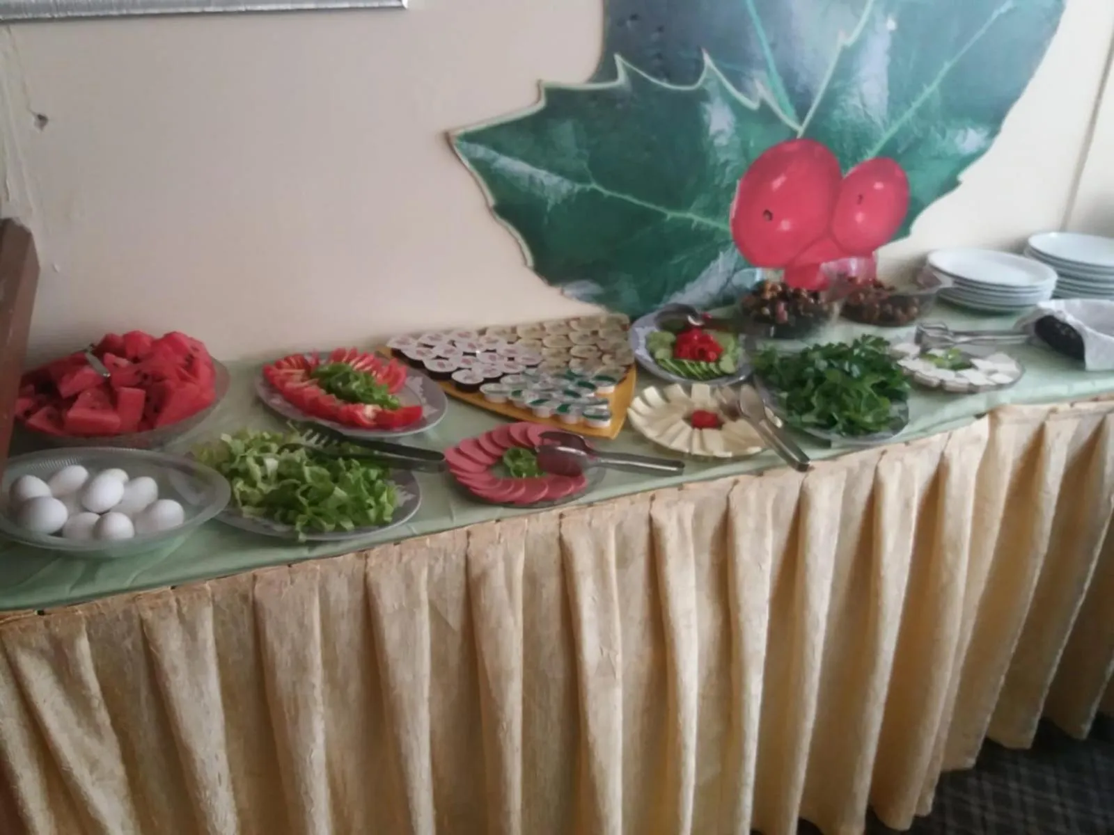 Breakfast in Kleopatra Saray Hotel