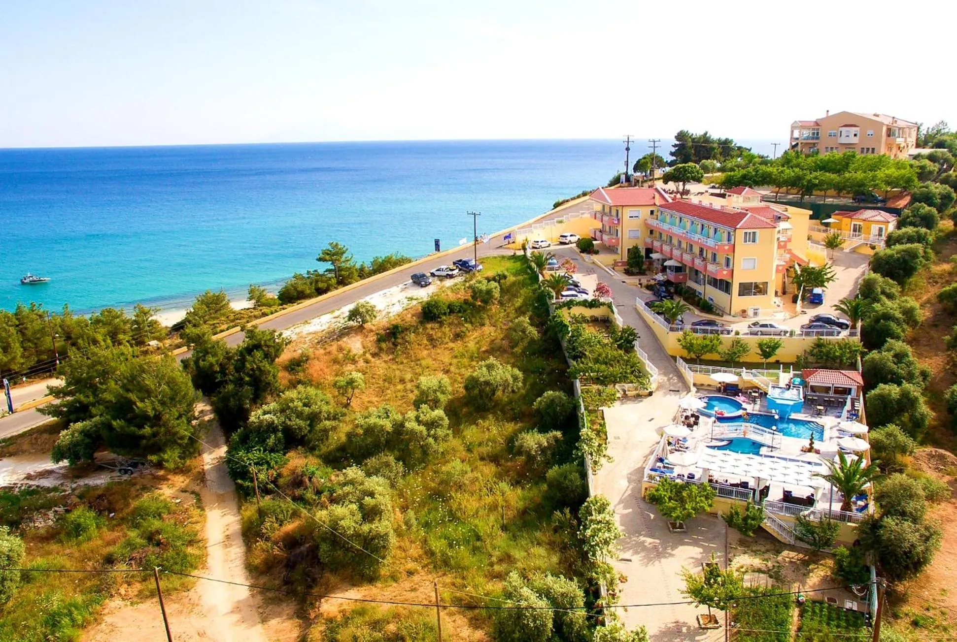 Bird's eye view in Hotel Diamond