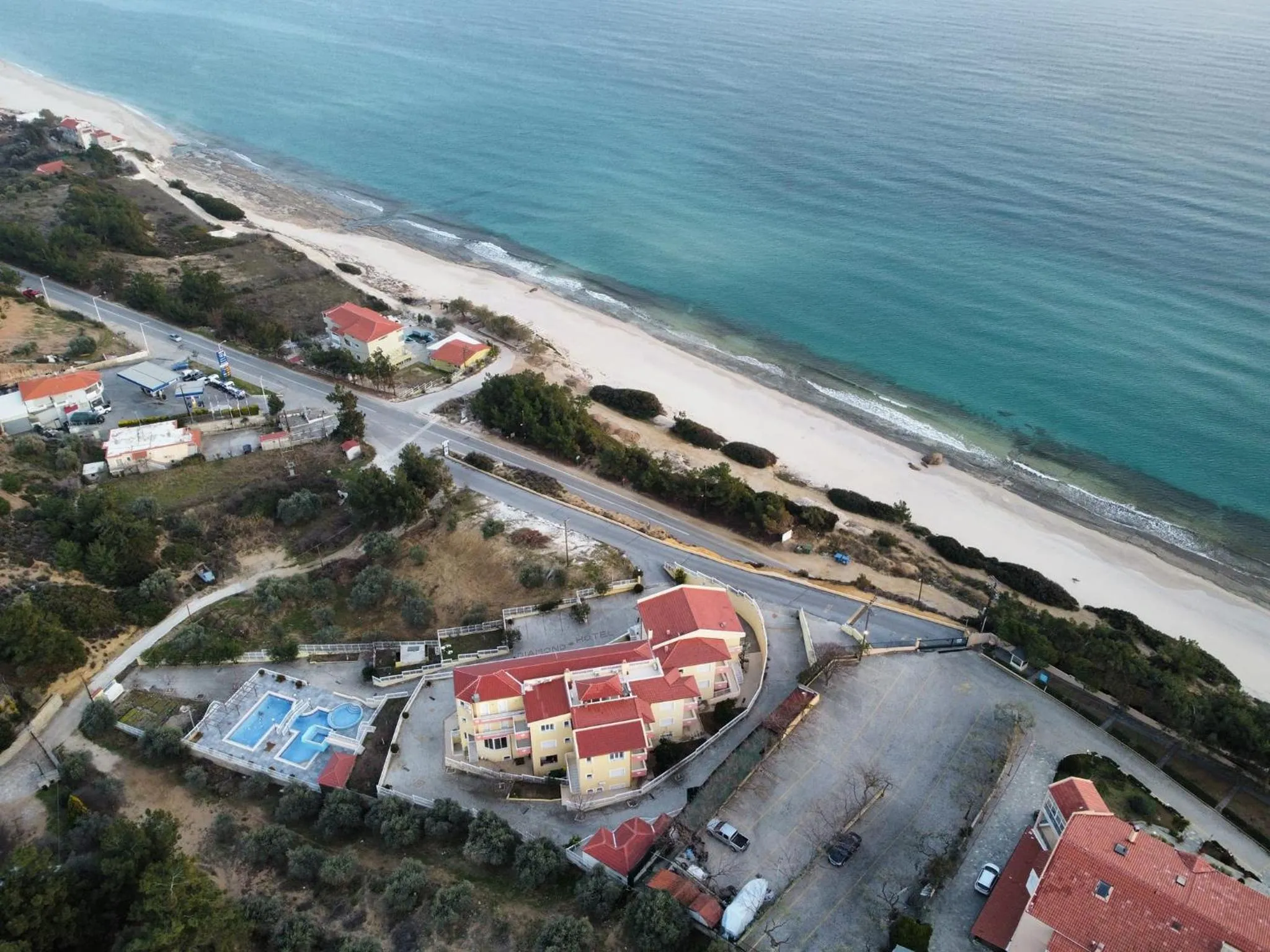 Property building in Hotel Diamond